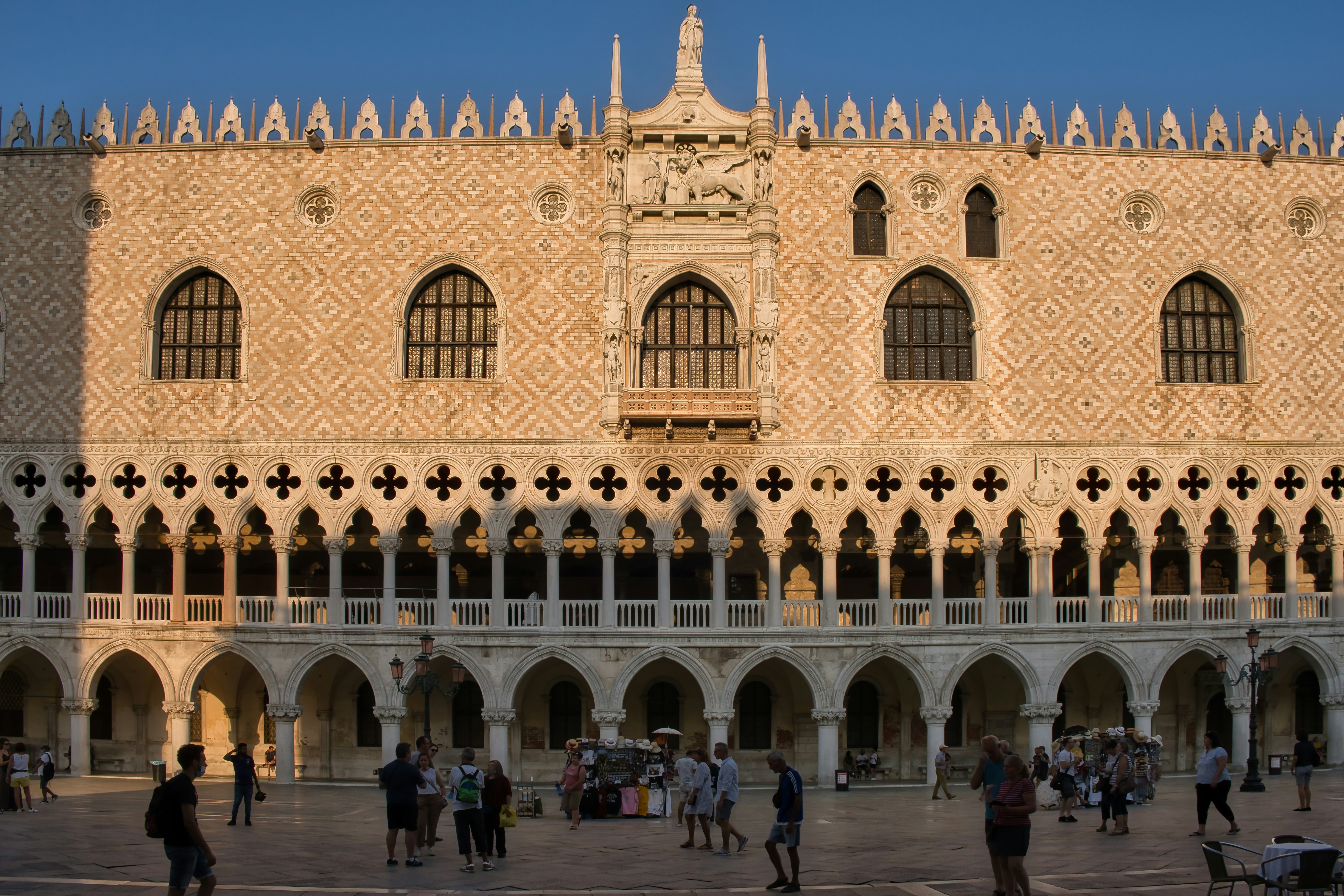 The doge's palace in venice, italy.