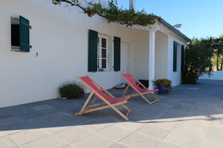 Terrasse contrôlée lors de la visite