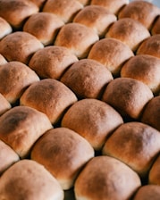 Freshly baked rolls