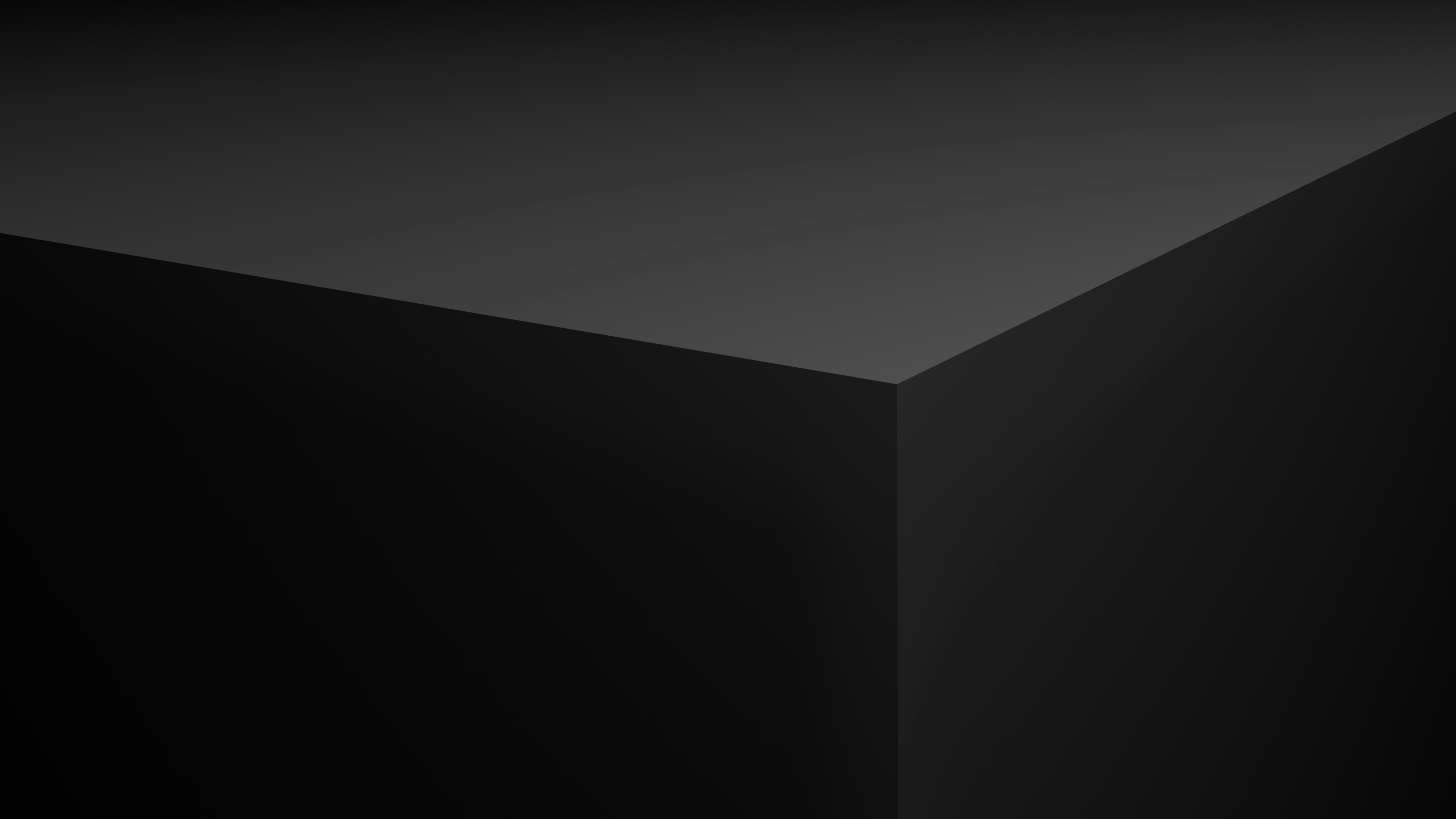 Dark, geometric shapes create a minimalistic abstract image