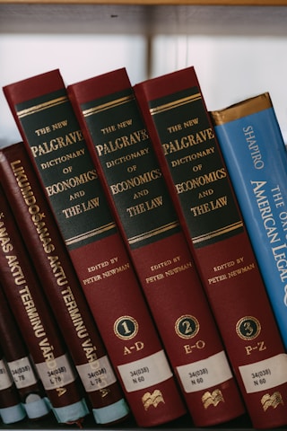 Books titled "the new palgrave dictionary of economics and the law."
