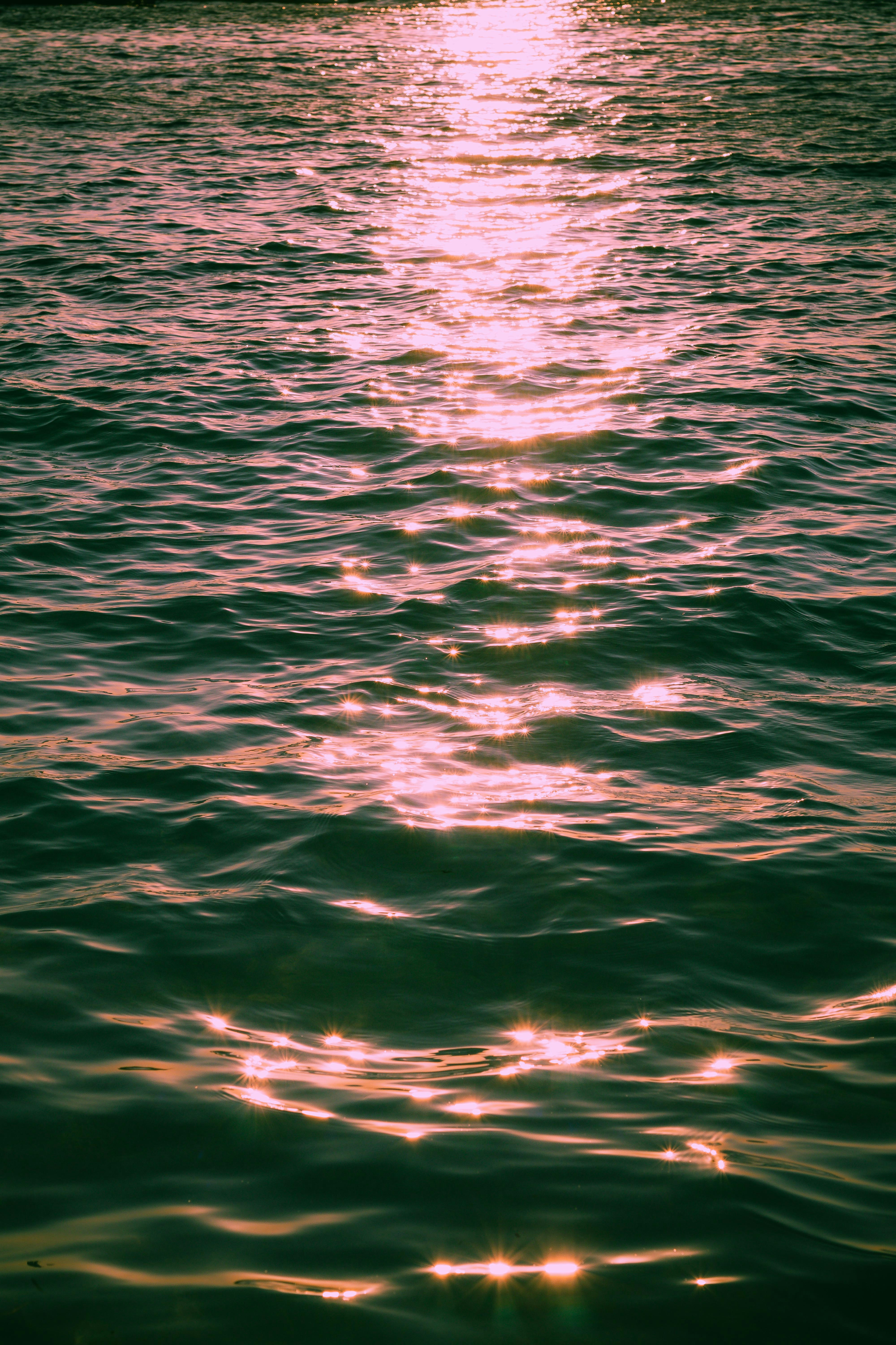 Sunset over Ksamil Beach with serene waves