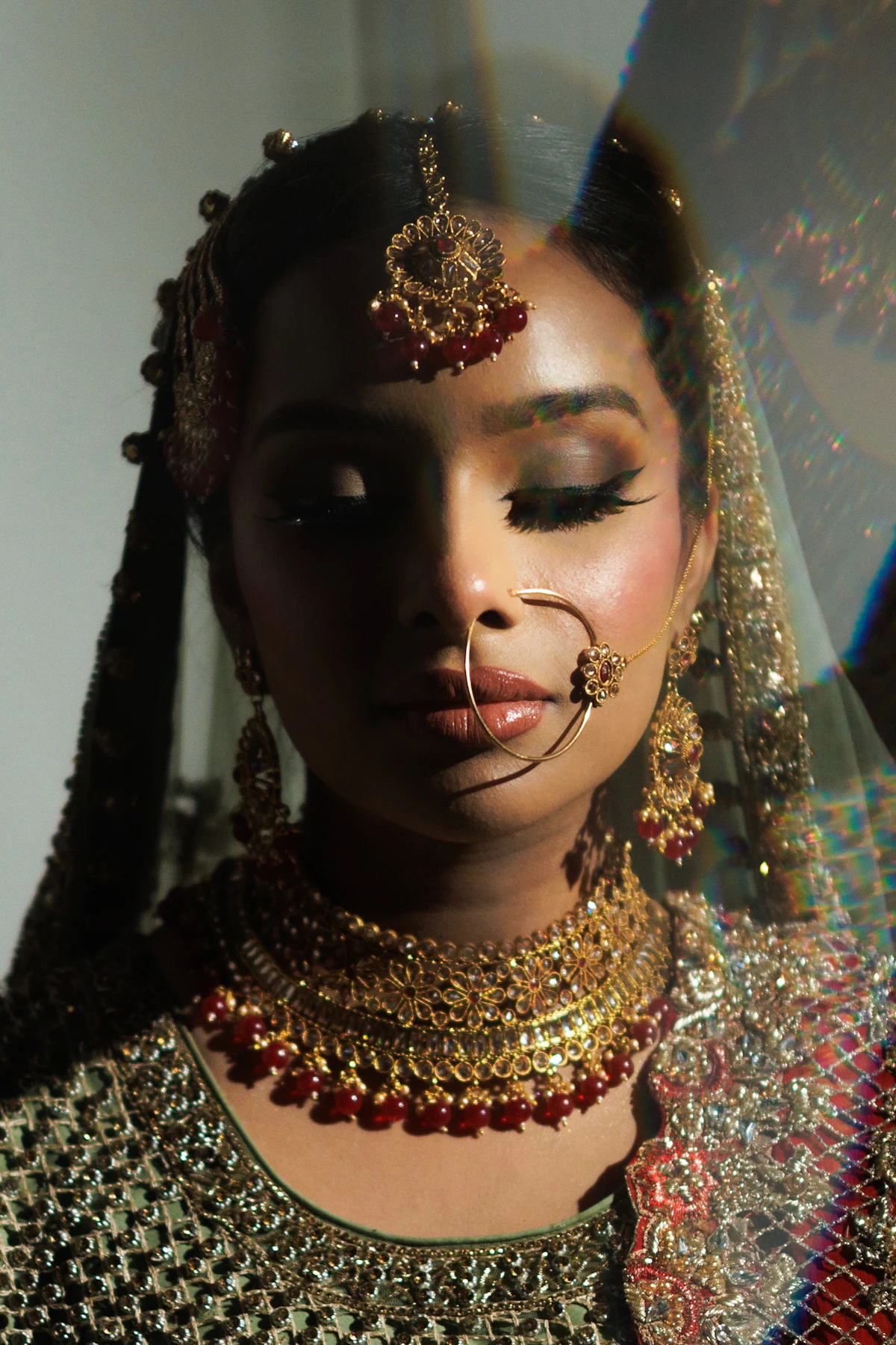 Jewellery on model