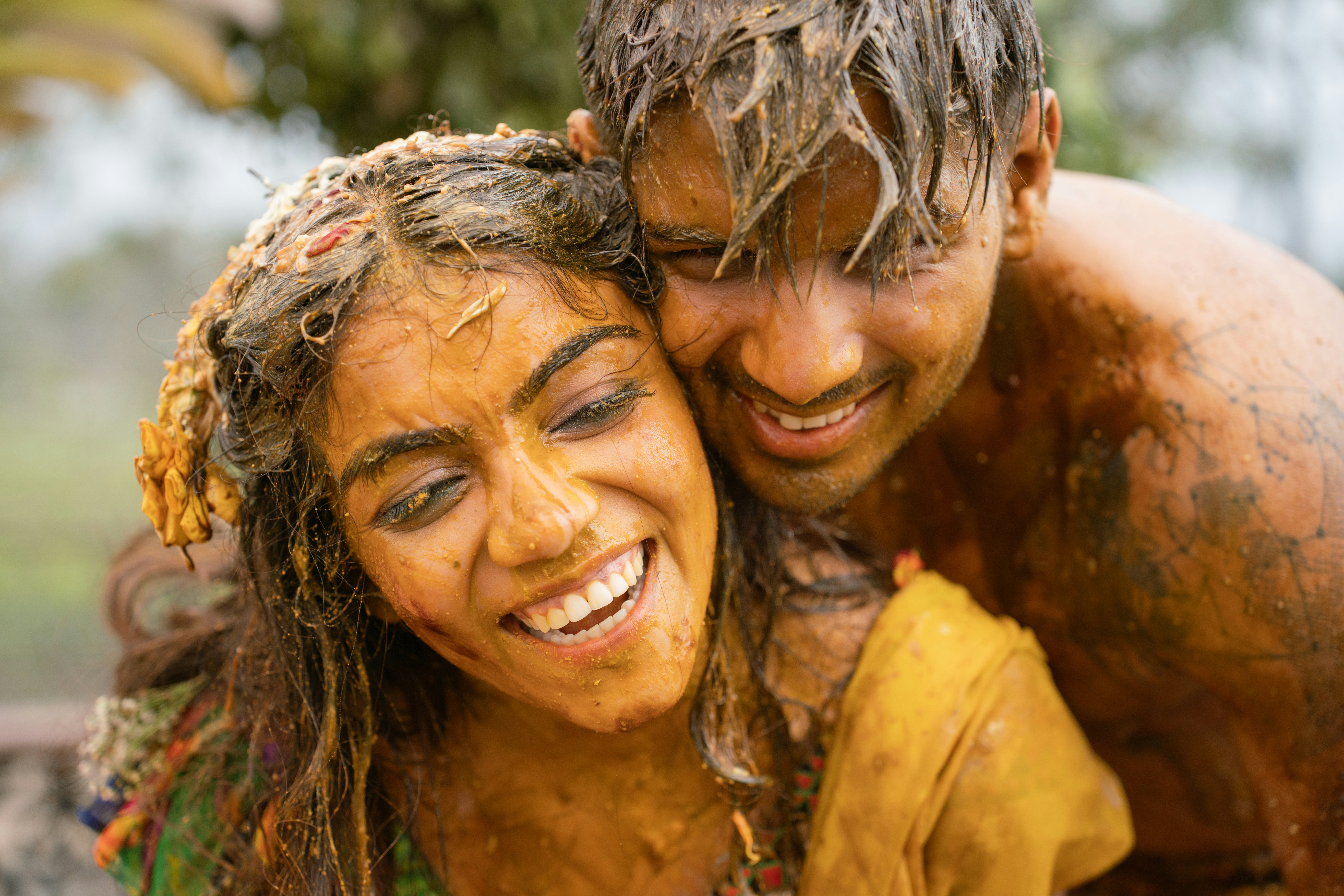 Haldi and Mehndi Makeup