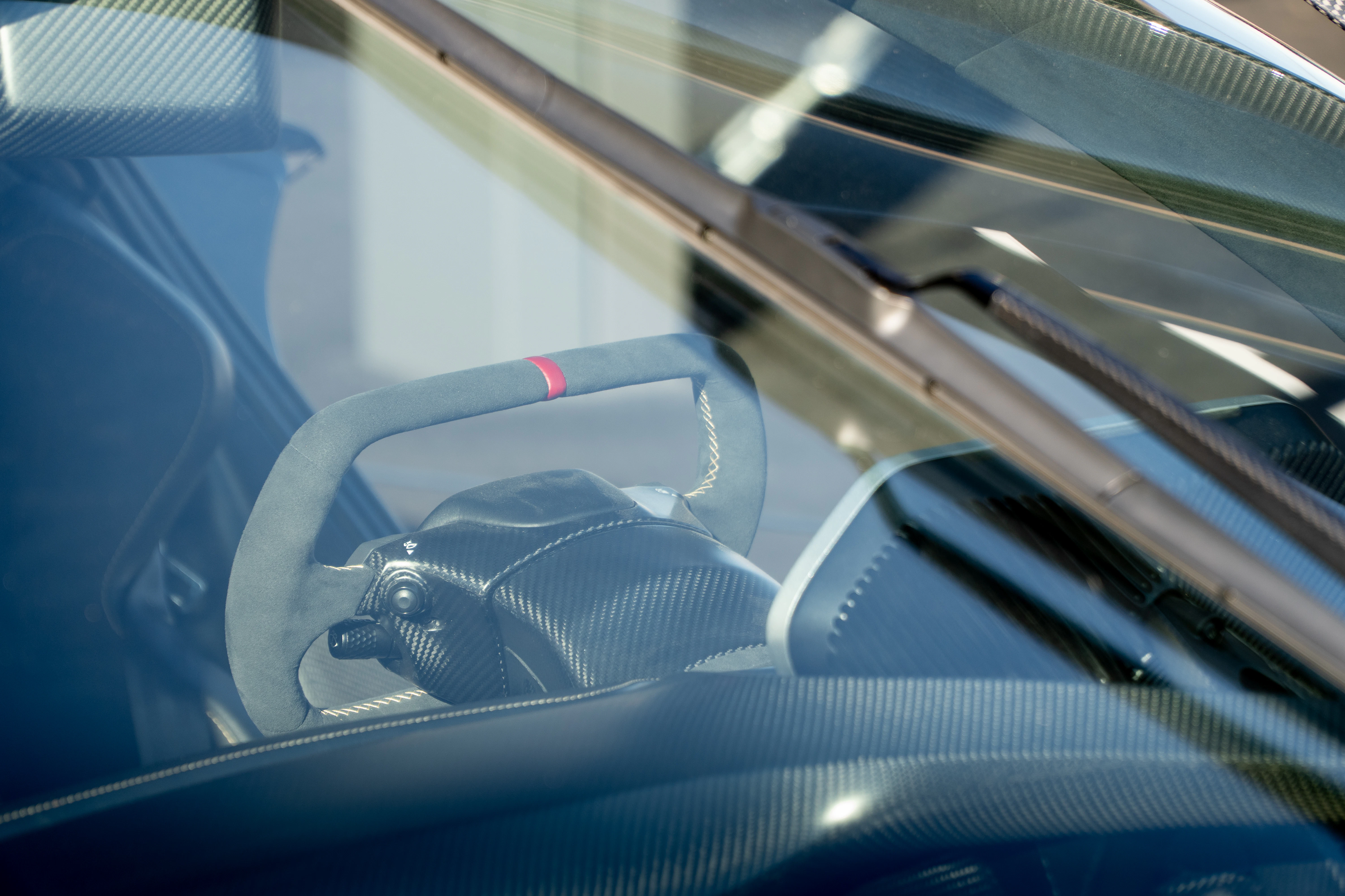 Interior carbon fiber accent vinyl wrap at DrivenMN Burnsville MN