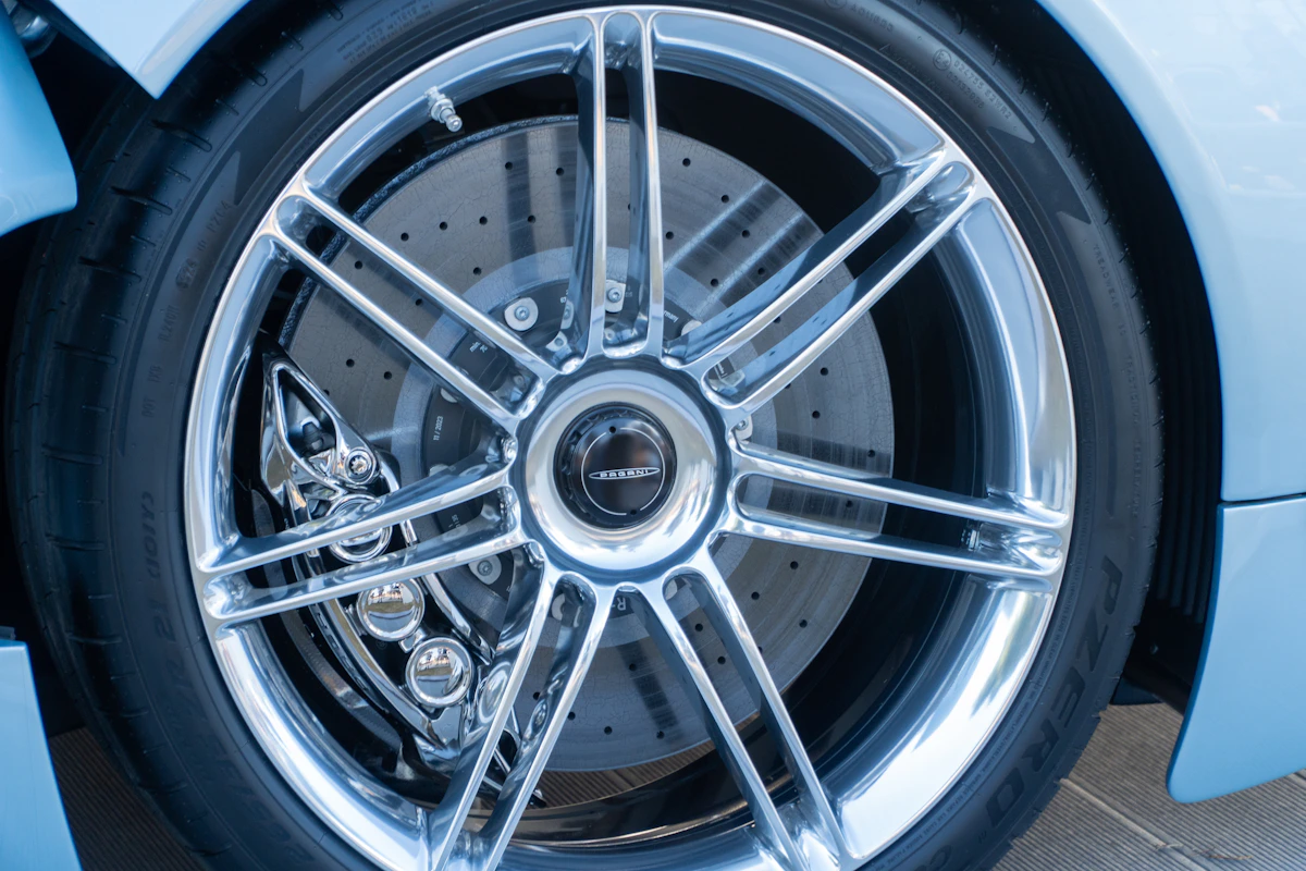 Performance alloy wheel and brake
