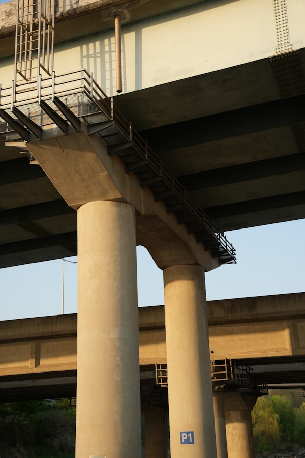 Concrete bridge structure — durability assessment