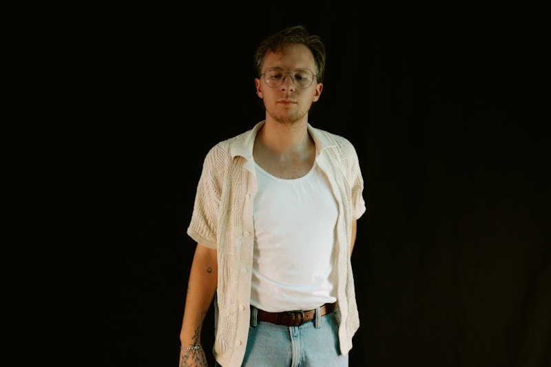 Retrato masculino de moda