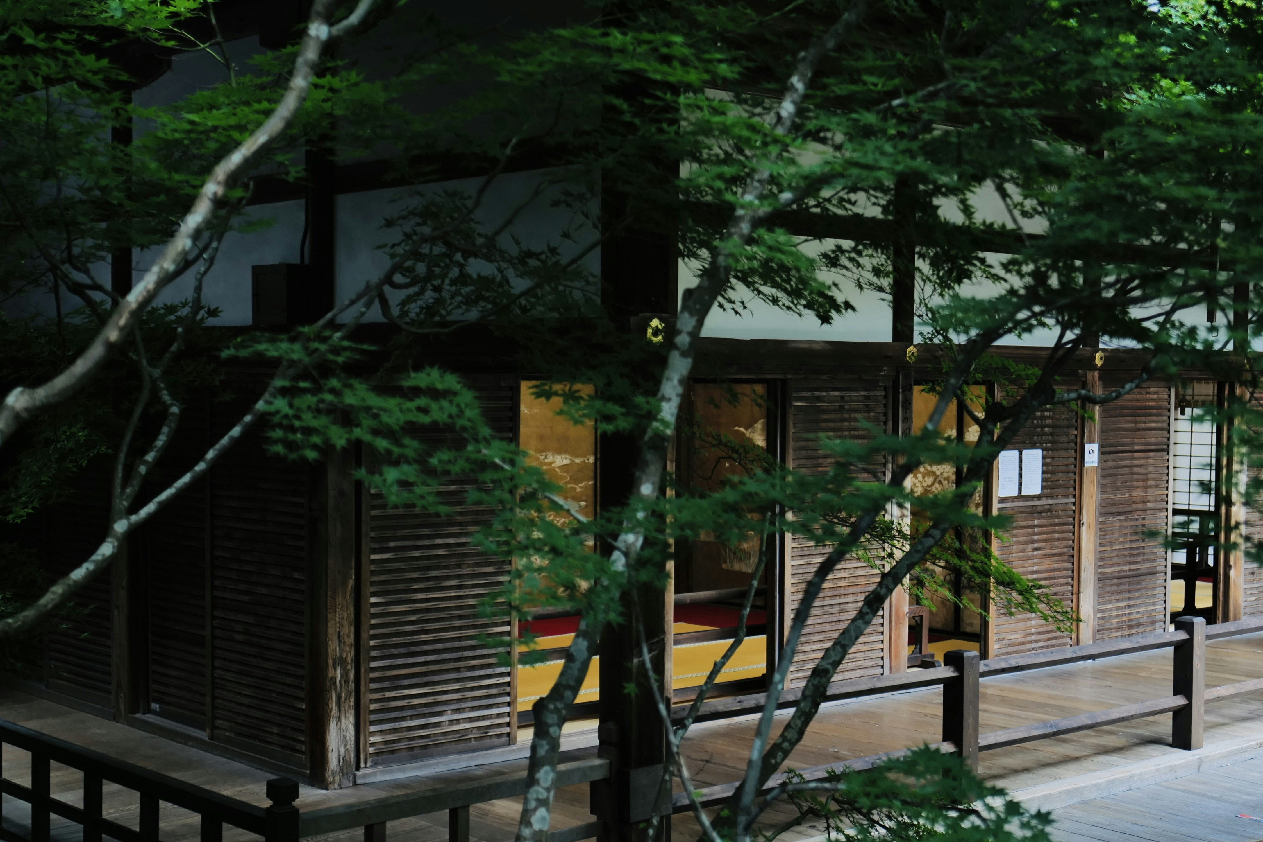Traditional Japanese eco lodge