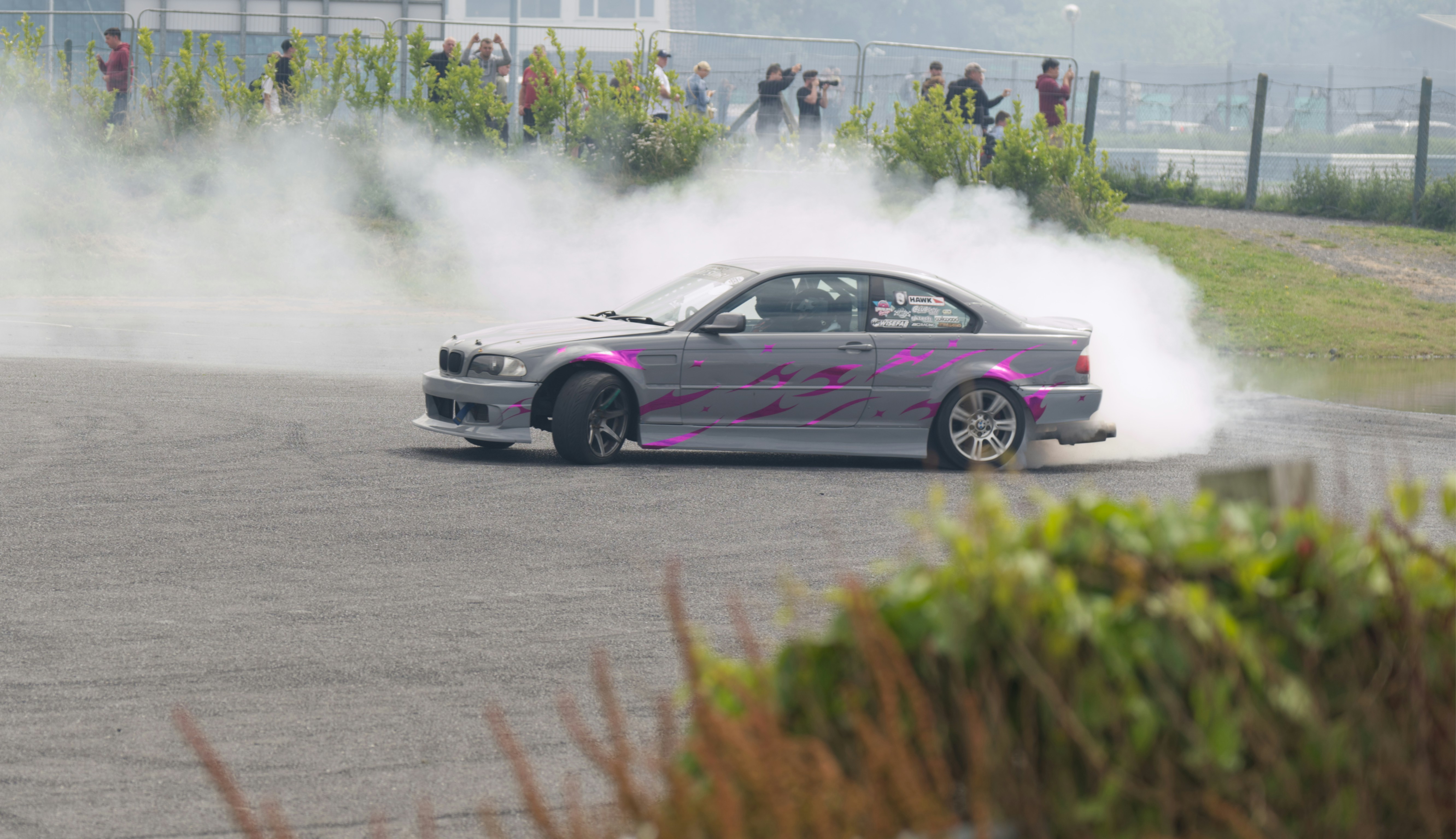 Nissan Silvia Spec-R, S15 drift smoke, JDM car wallpaper, Motion blur drift, ilustrasi artikel JDM Icon on Your Screen: Nissan Silvia S15 Spec-R Drift Wallpaper Guide 7