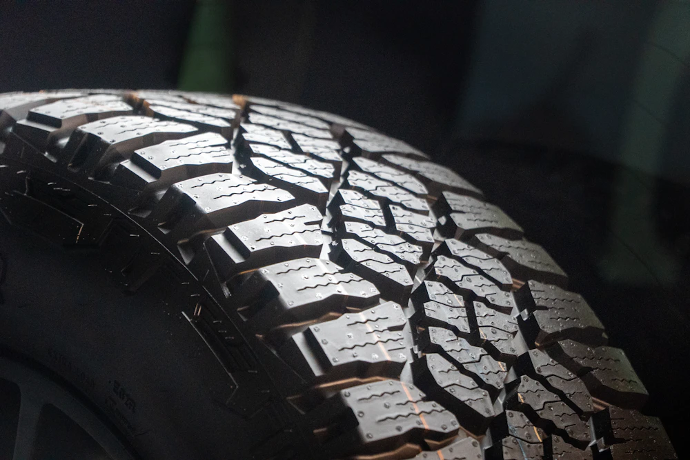 Tyres prepared for export