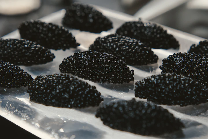 Dark caviar — visual inspiration for Caviar