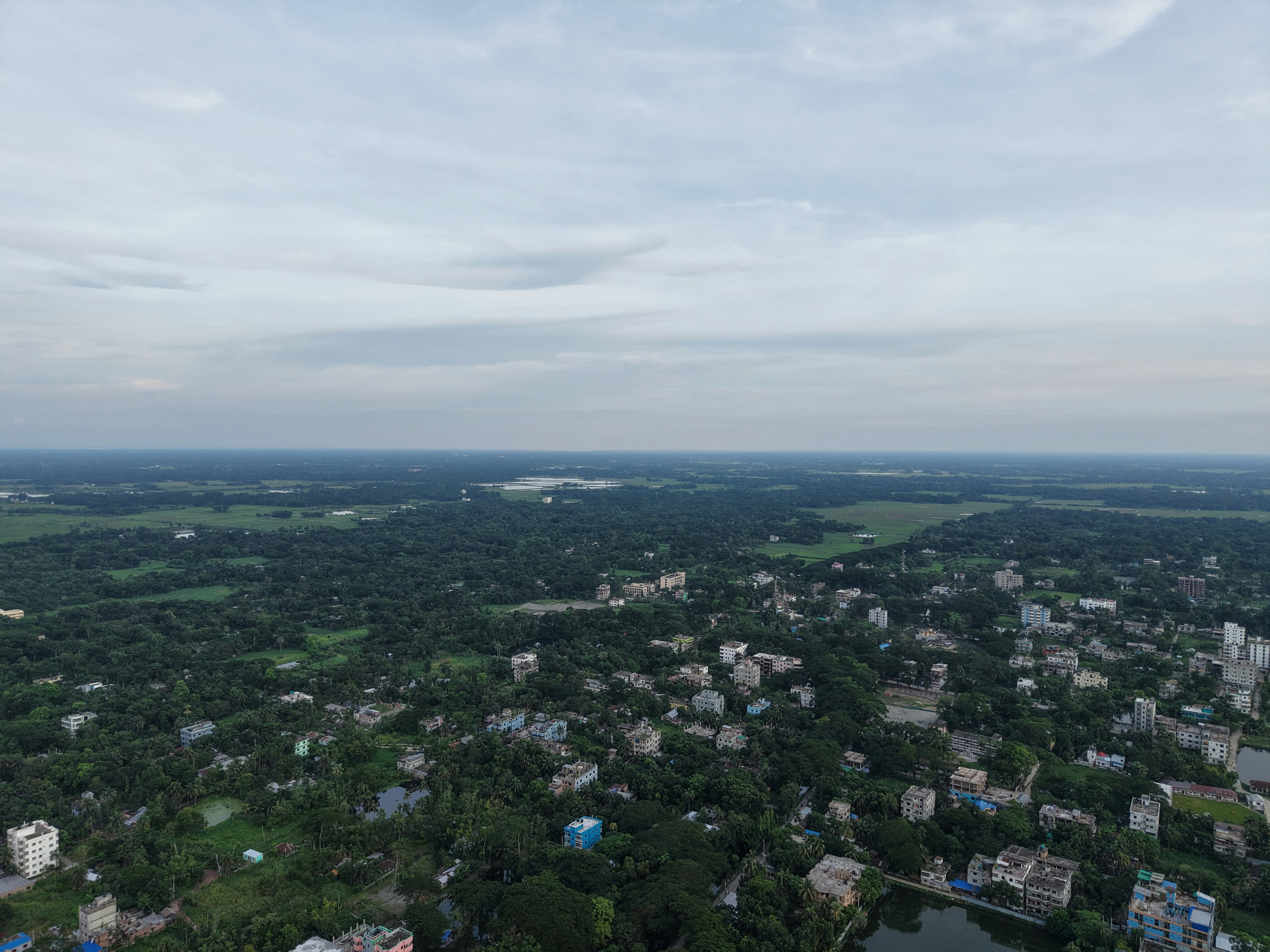 This is a city of Bangladesh. It capture by DJI Air 3s