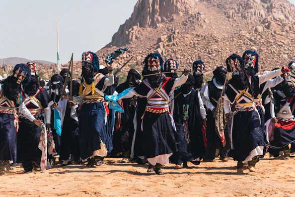 Sebiba Festival celebration in Djanet, Algeria