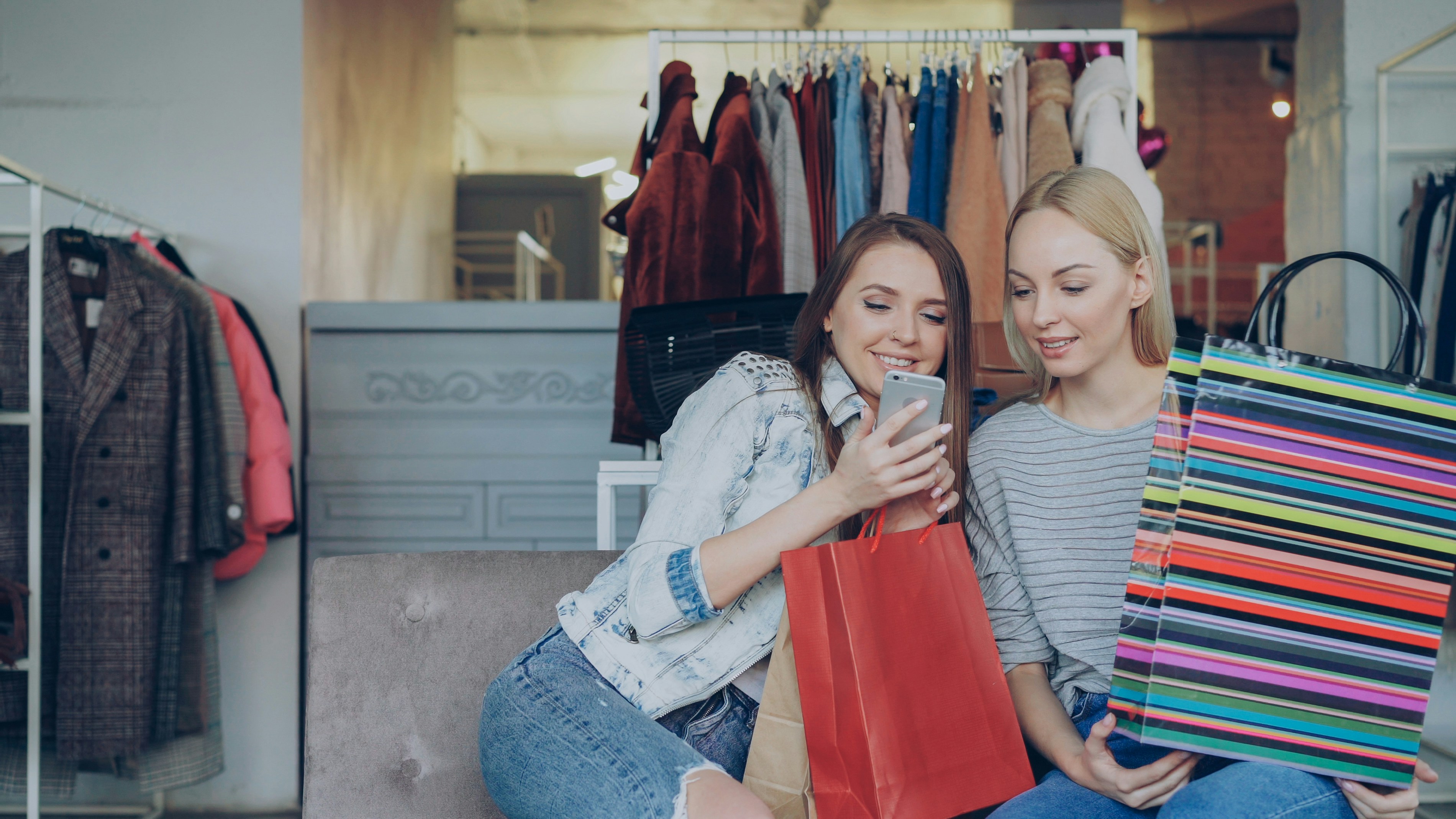 Customer interacting with shoppable content - Digital marketing innovation