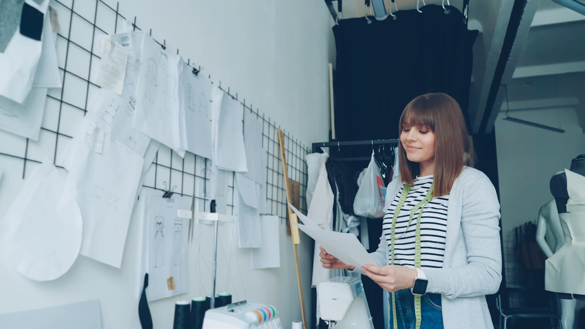 A Joanna Creative Events designer at work in the studio