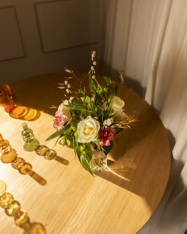 Centro de mesa de boda de lujo