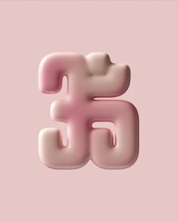 The number 35 is rendered in pink.