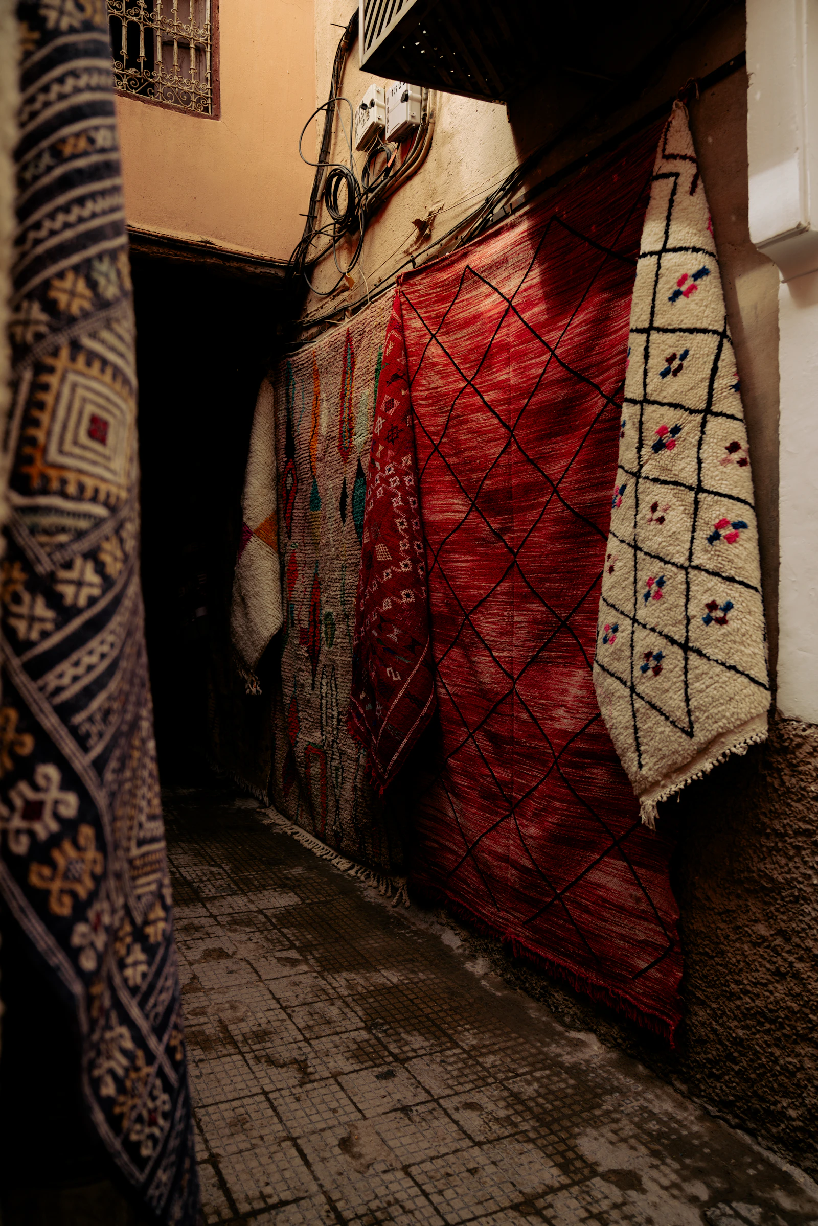 Handmade home goods and artisan texture