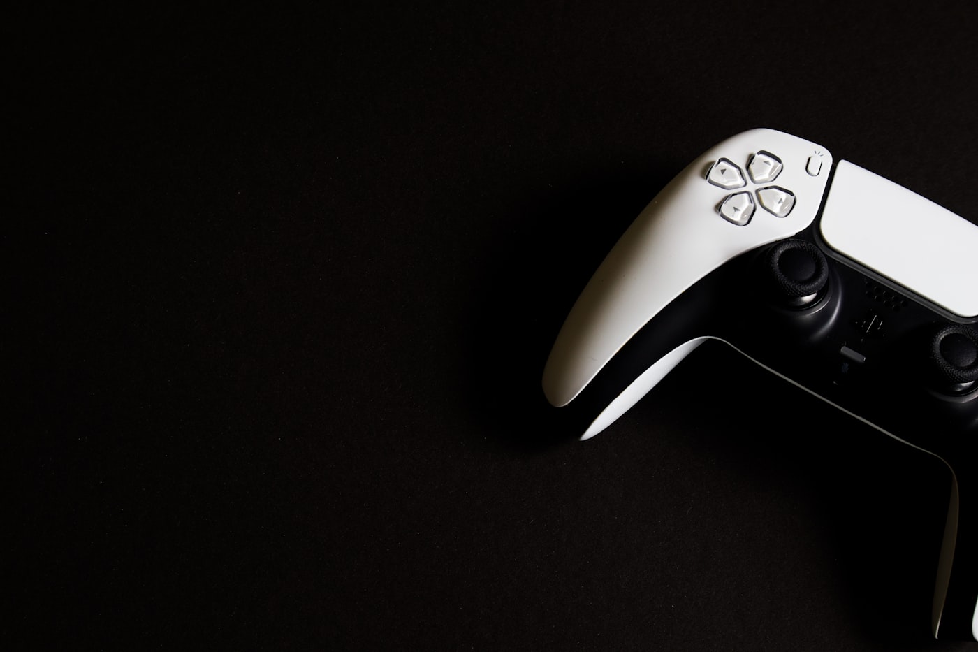 A PlayStation controller, representing Sony's diversified entertainment and gaming business