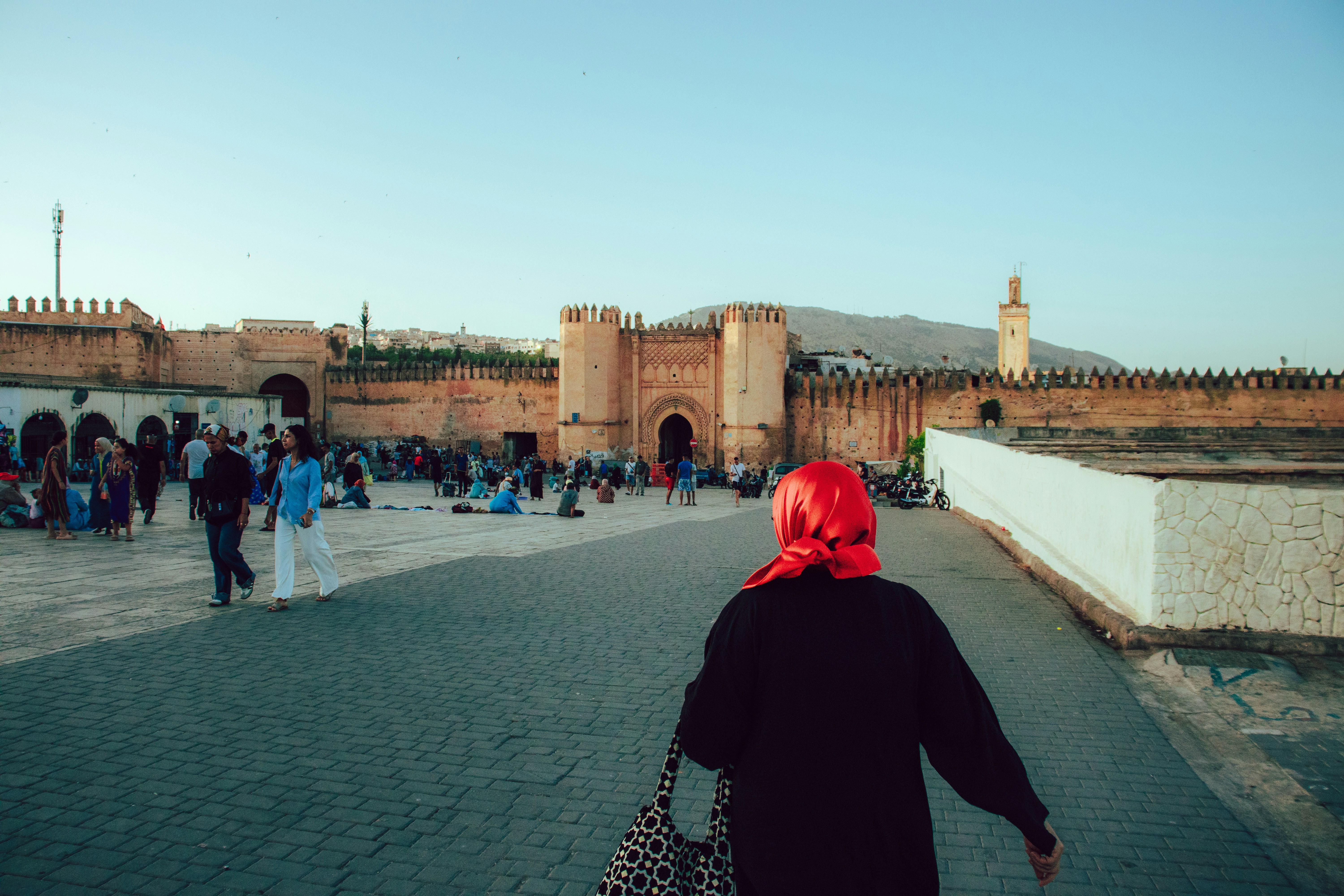 Callejón en la medina de Fez