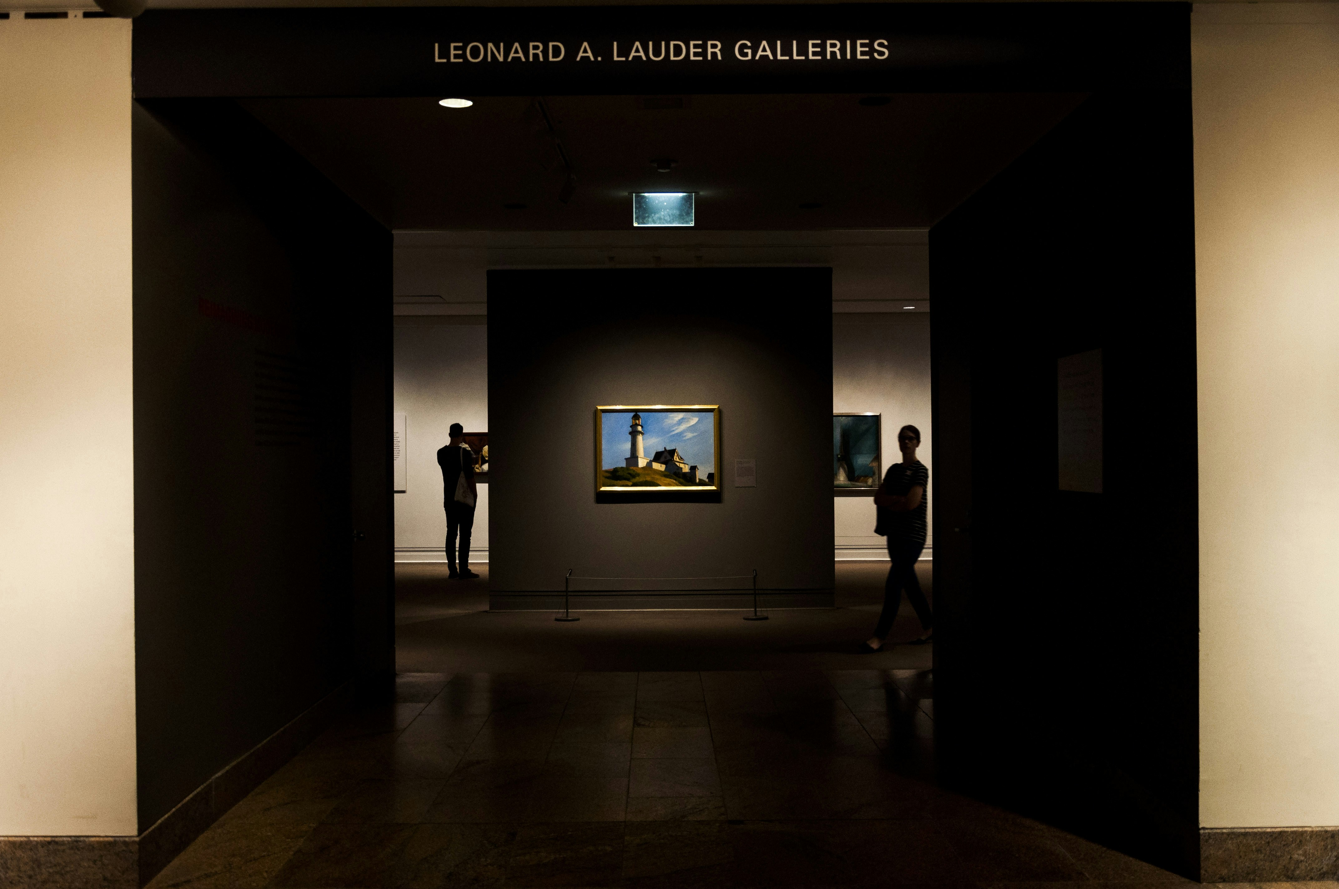 Metropolitan Museum visitor