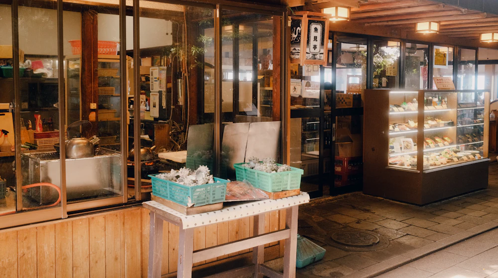 カフェ店内