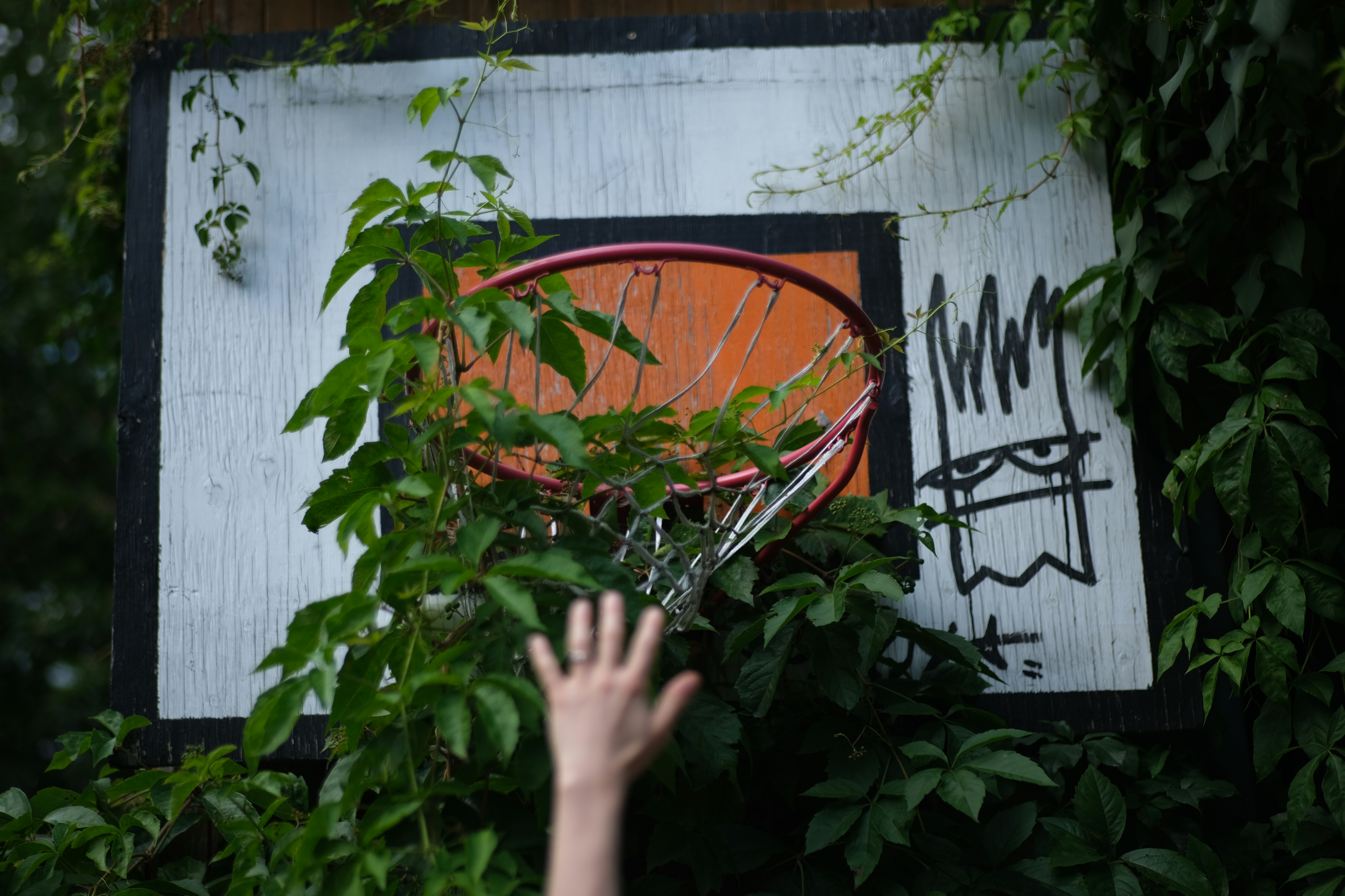 Jugador lanzando un triple en pleno partido