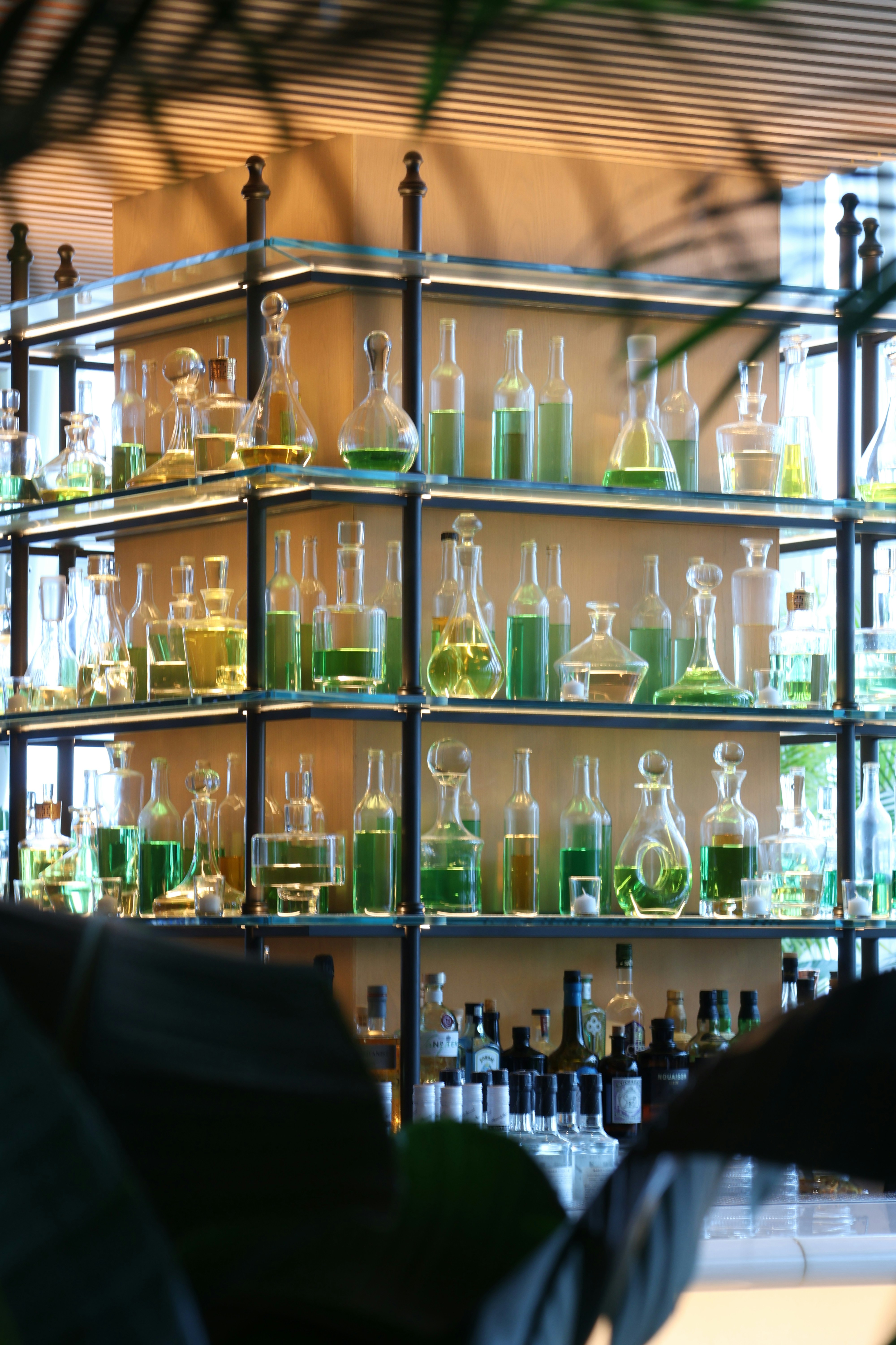Image depicting a laboratory setup for synthesizing aroma chemicals
