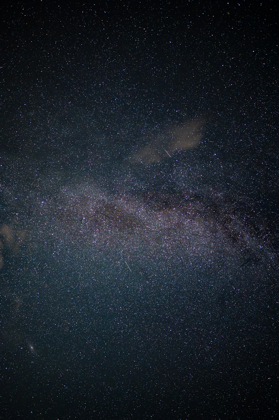 The Milky Way across a dark night sky