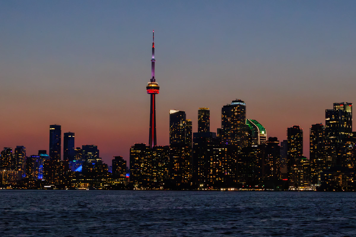 Toronto skyline and CN Tower