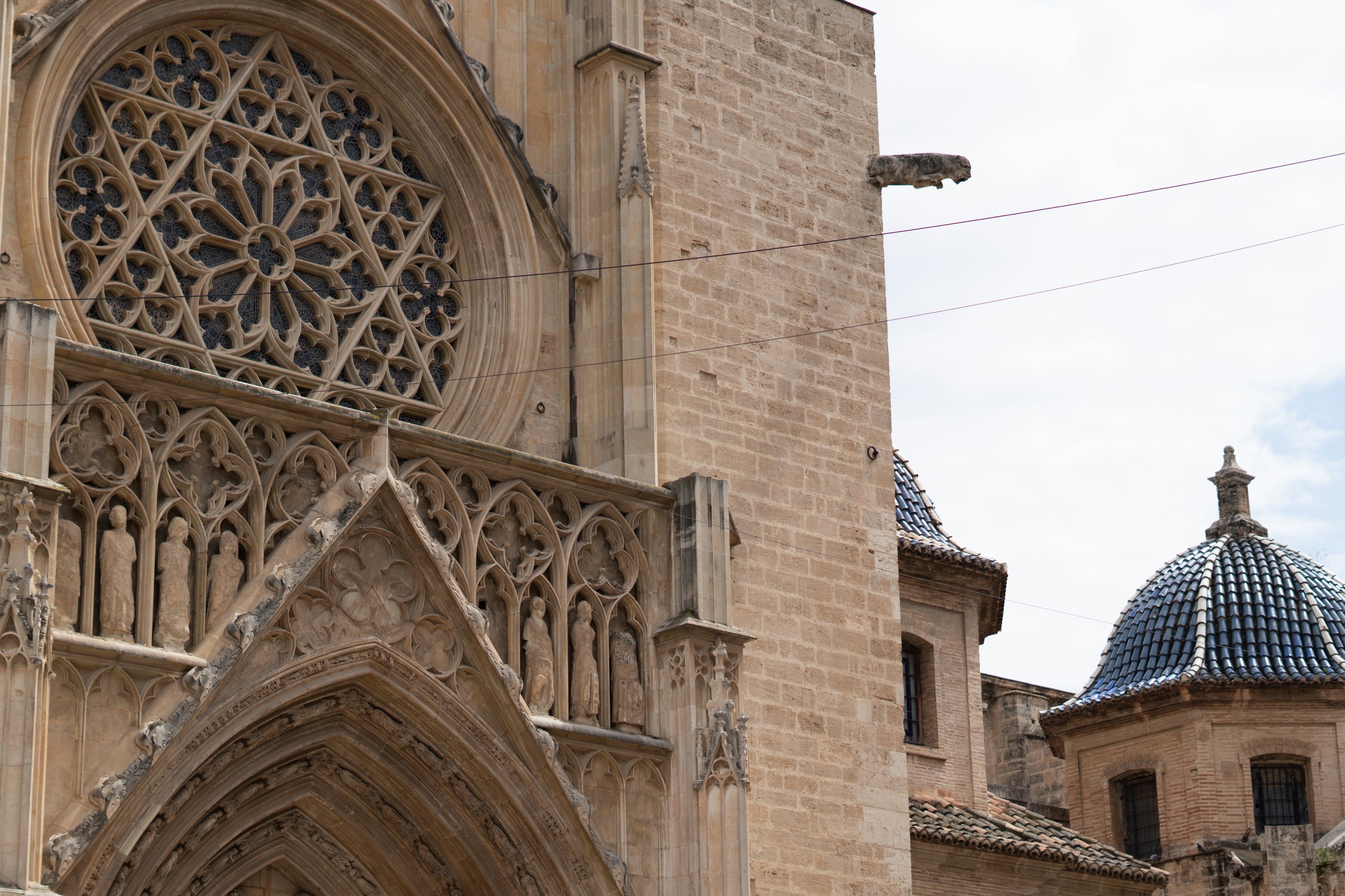A beautiful church featuring ornate architecture.