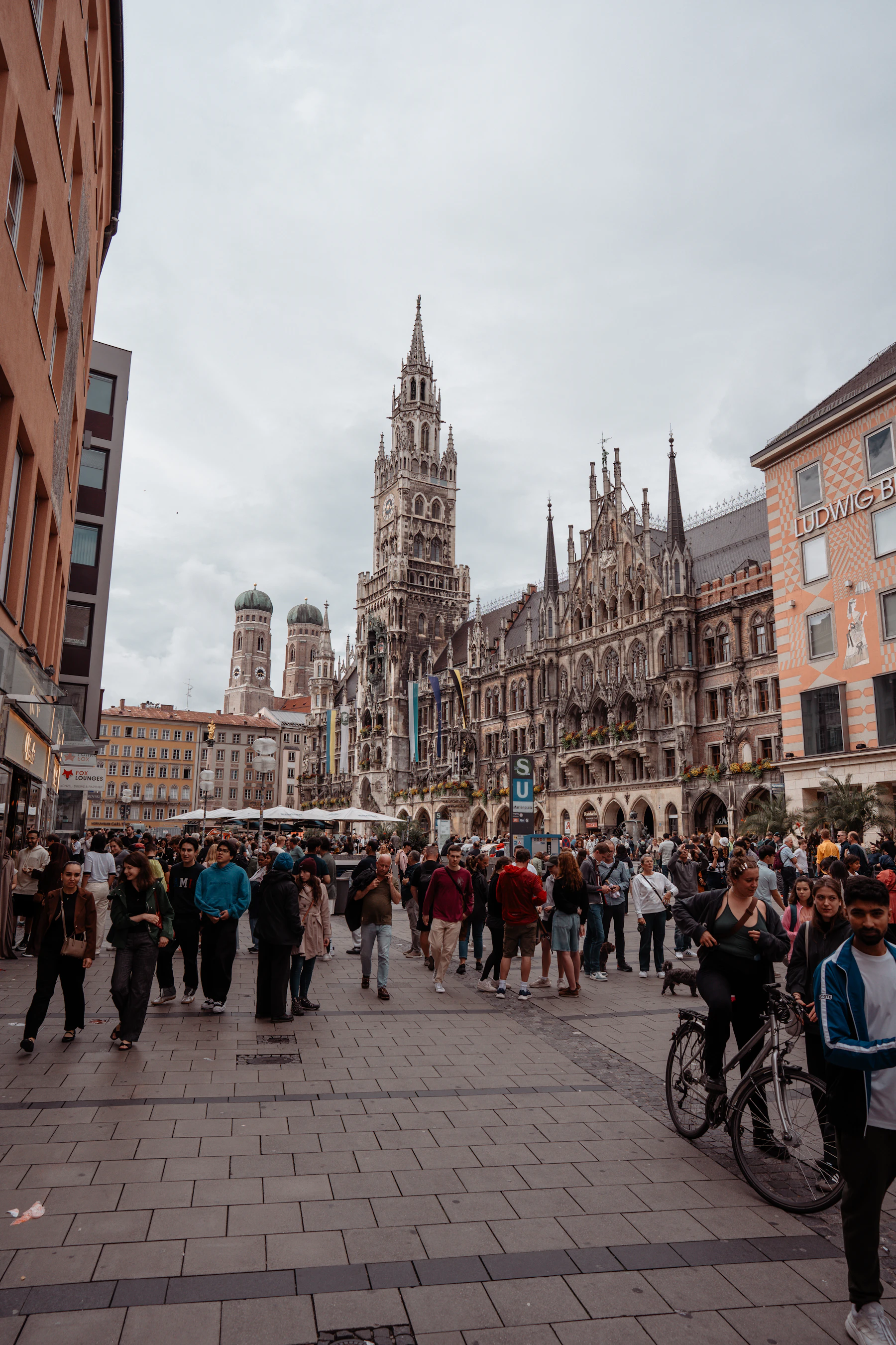 Marienplatz, no centro de Munique
