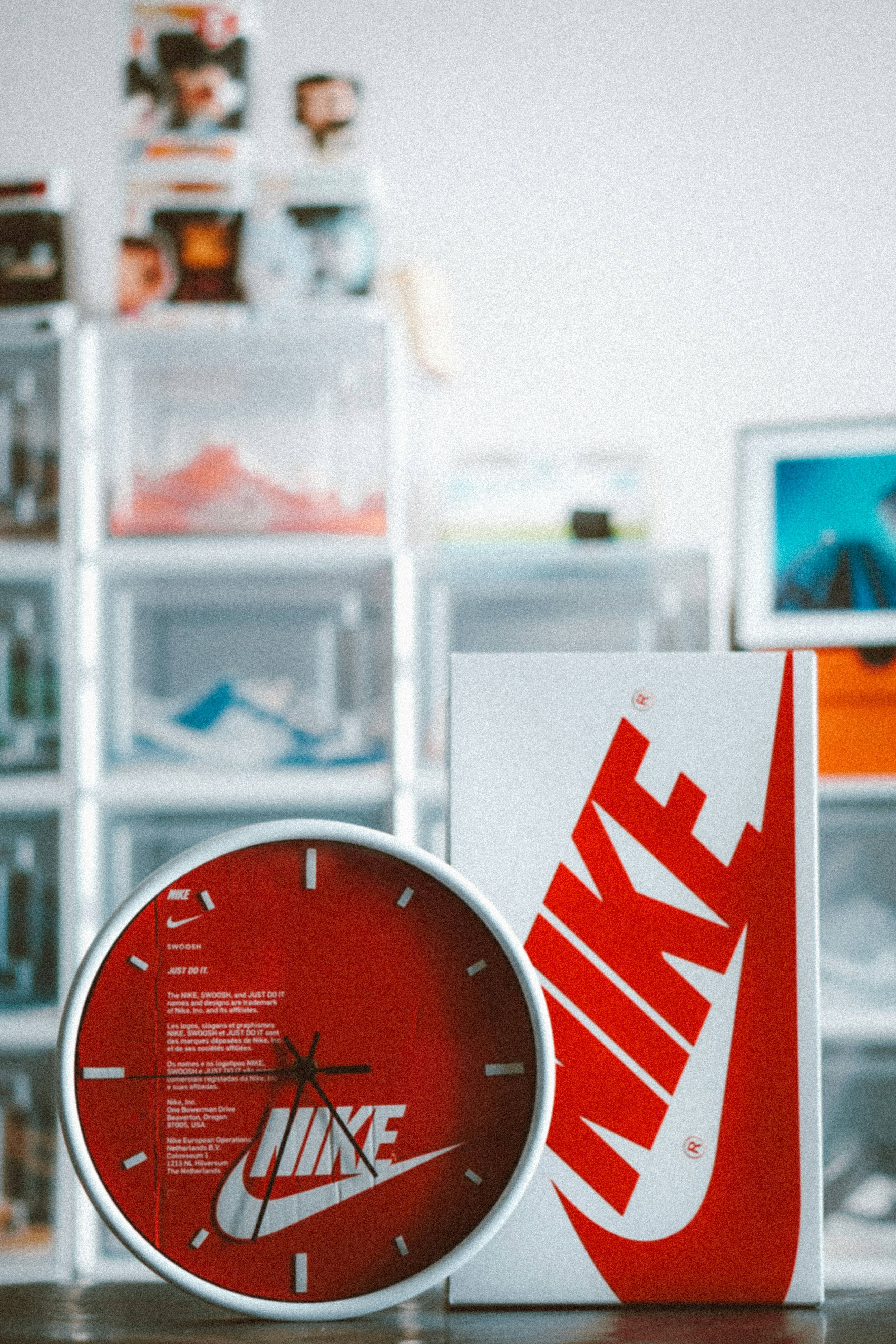 A premium Nike windbreaker on display