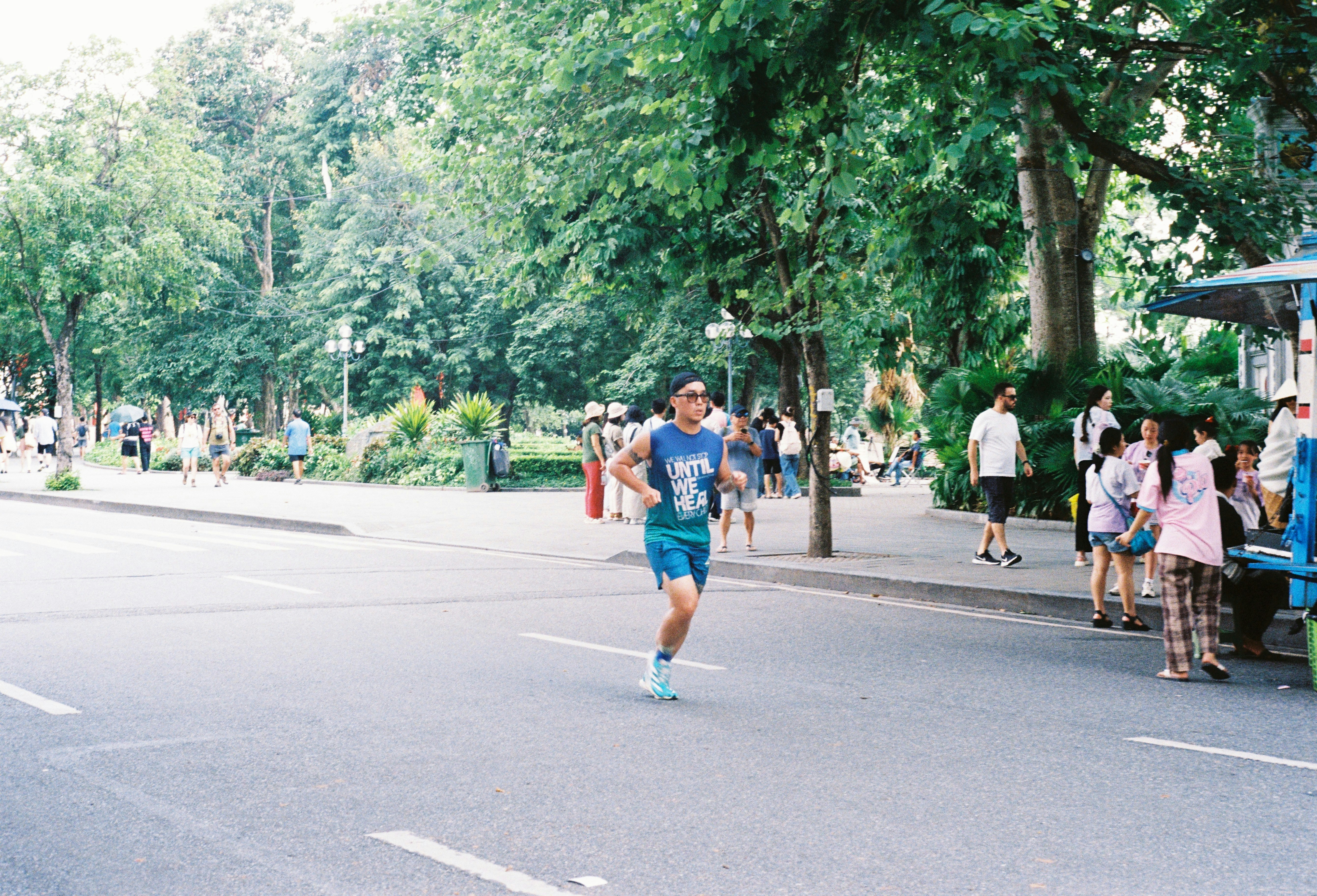 Runner Finish Line
