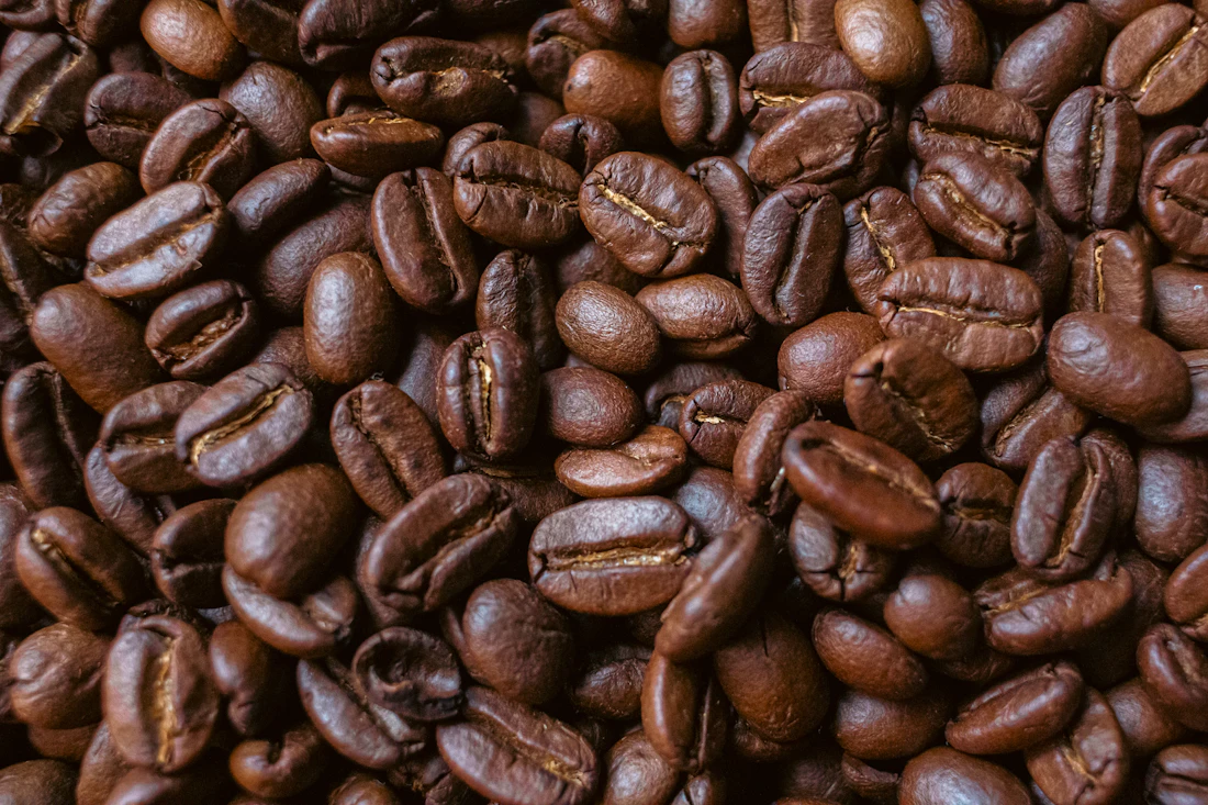 Dark roasted Ethiopian beans
