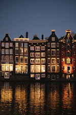 maisons flottantes du centre historique d' Amsterdam