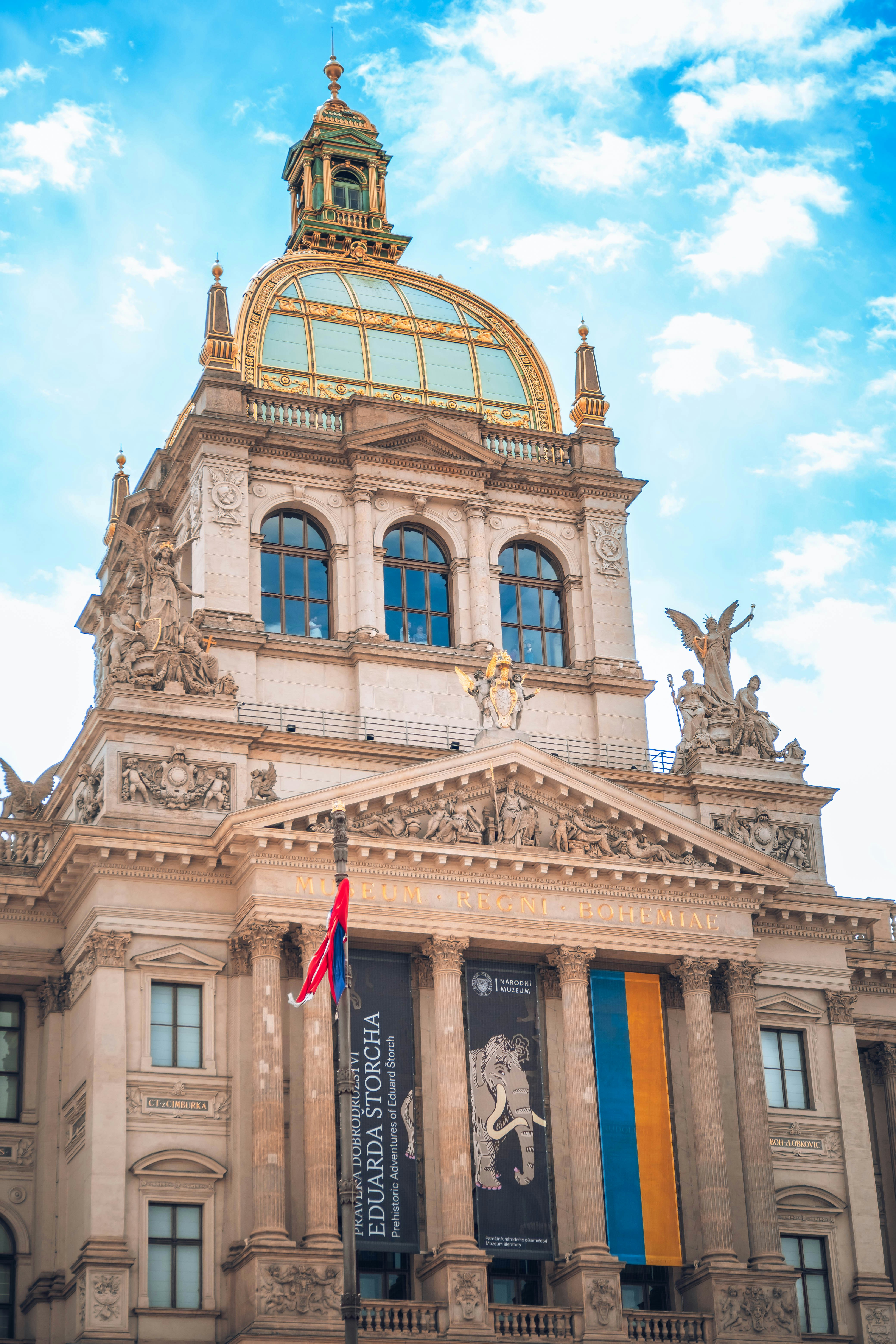 Beautiful architecture of a grand, ornate building.