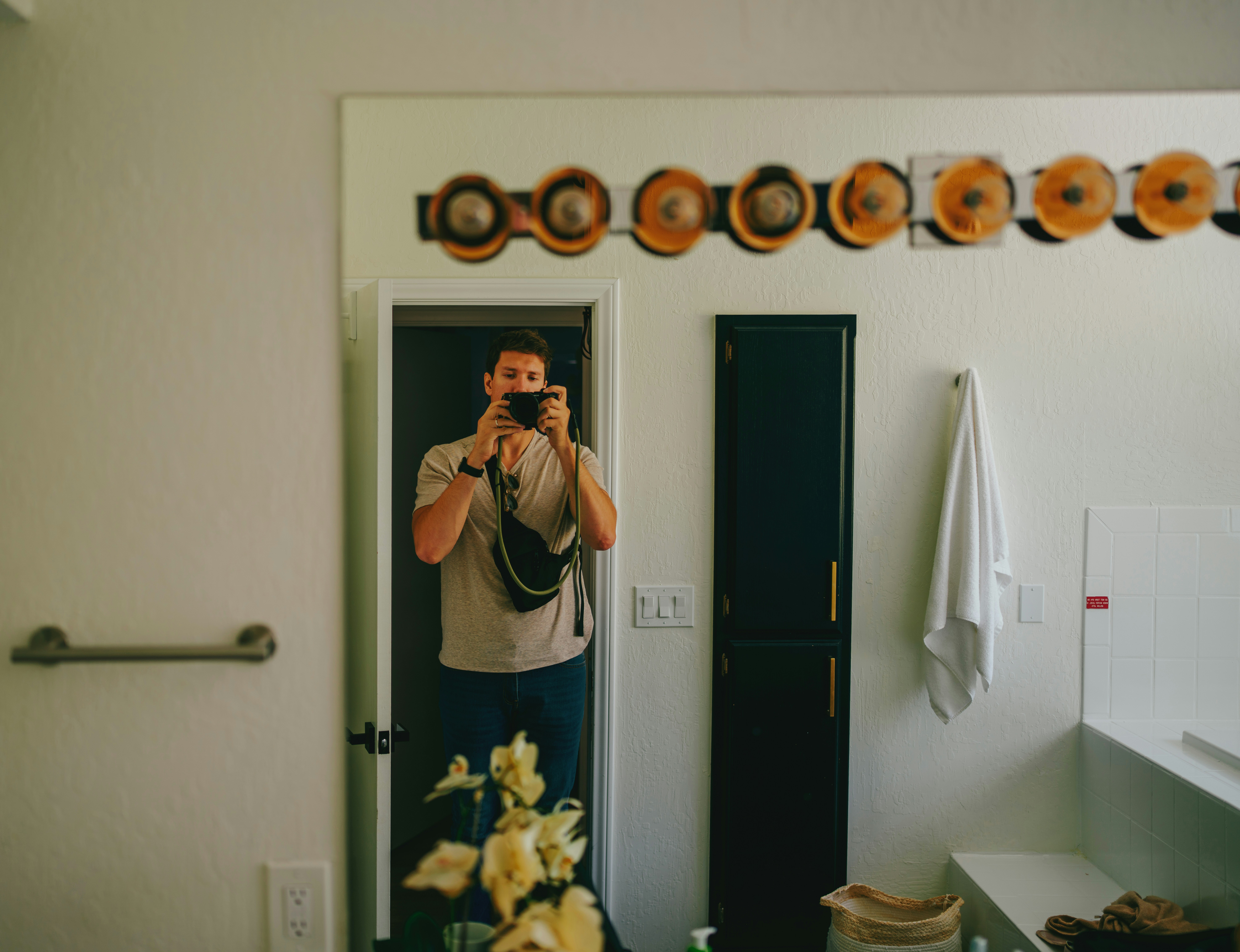 Fashion mirror moment