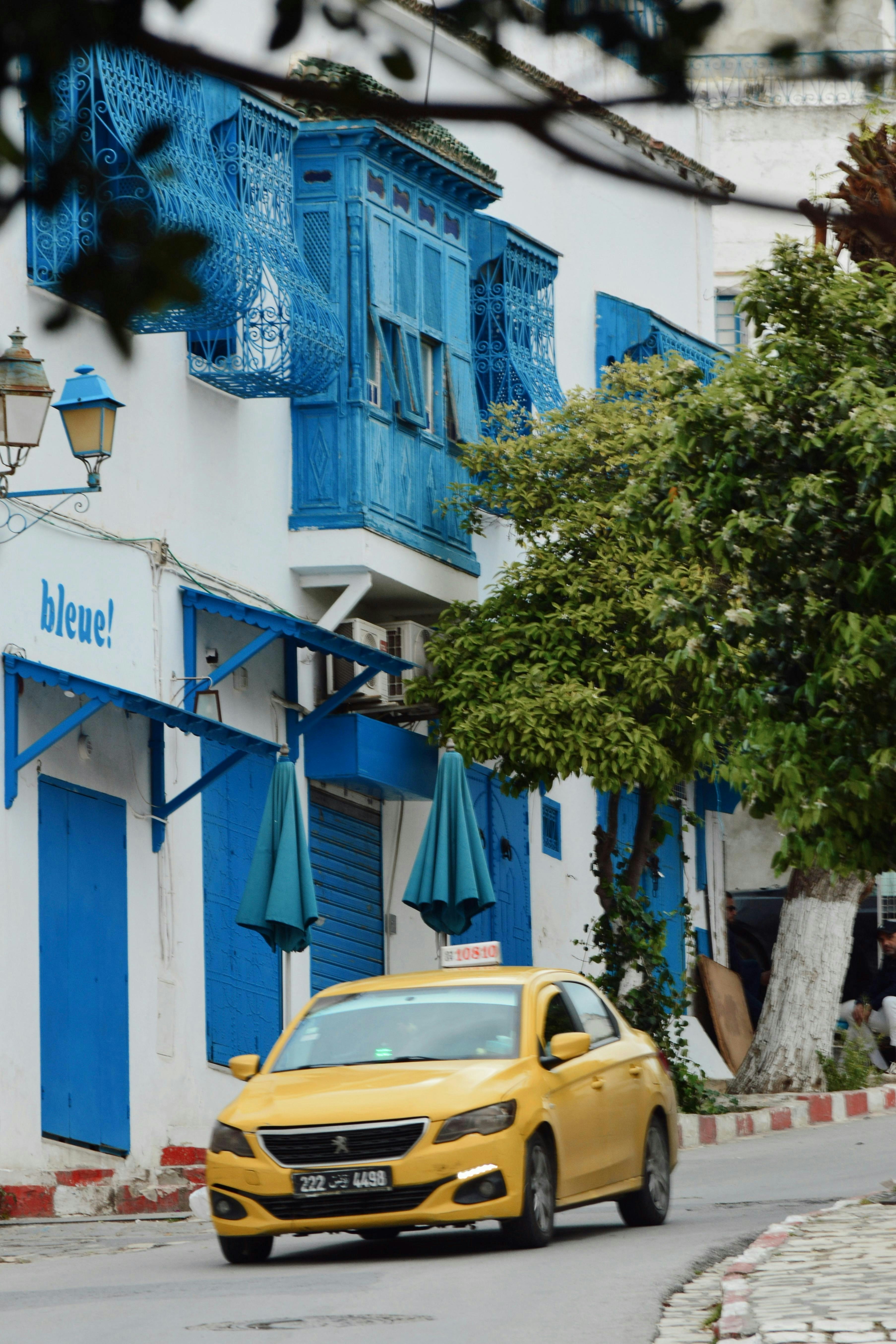 Un taxi à Tunis.