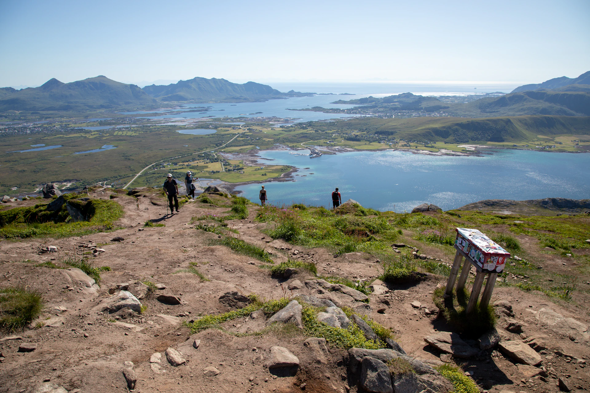 Vandrere i Lofoten