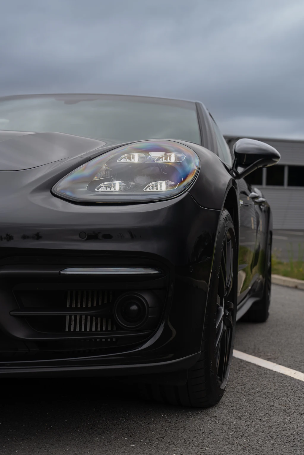Porsche под облаками