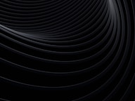 Dark, curved lines create a mesmerizing pattern.