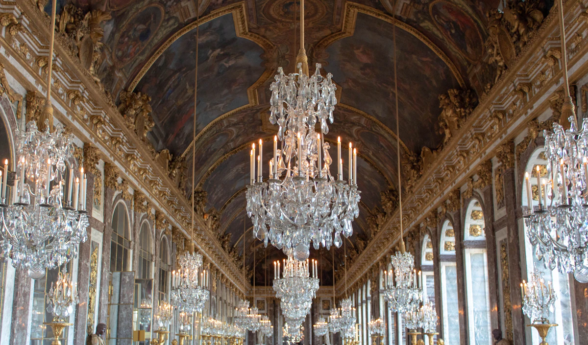 Galería de los Espejos en Versalles