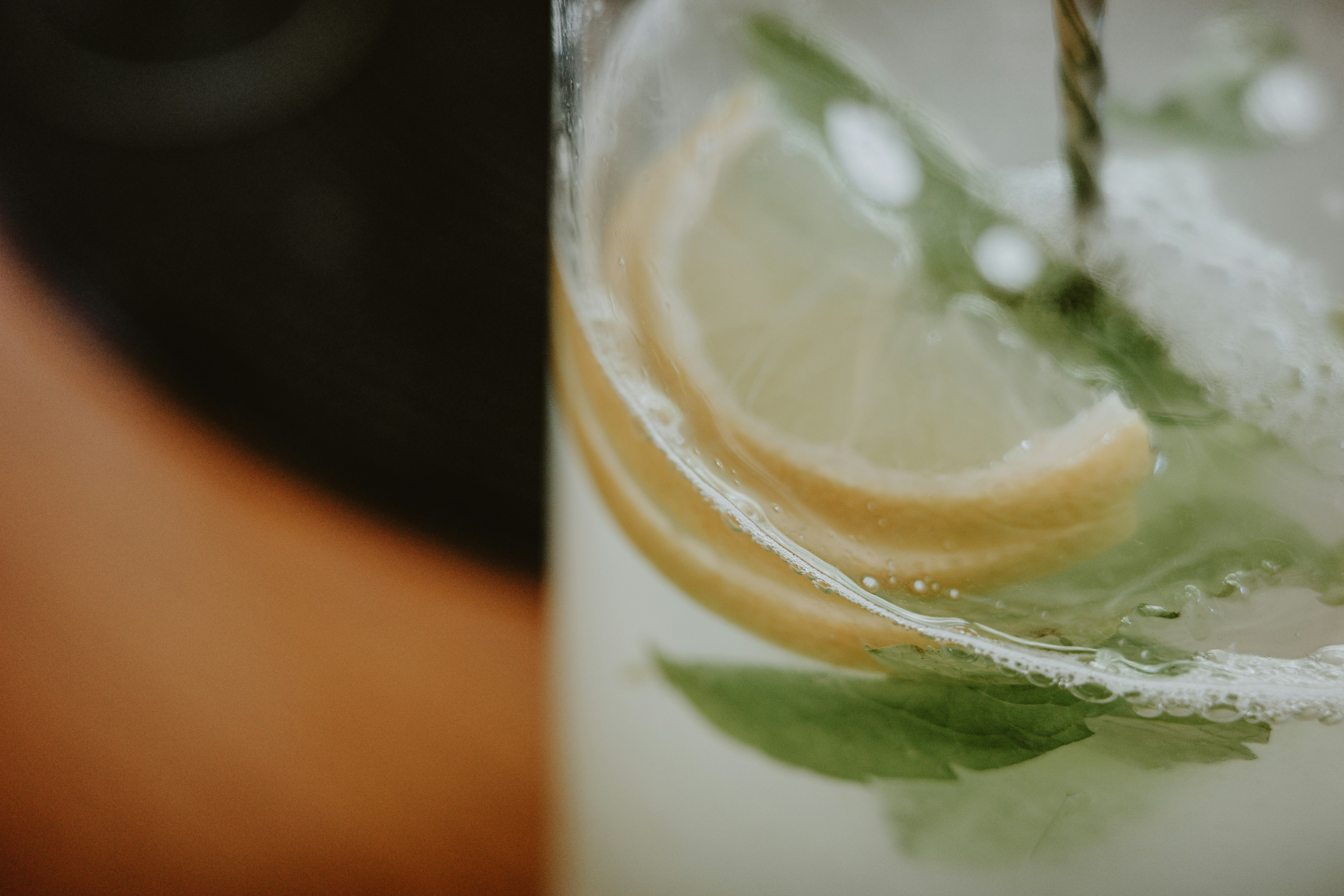 organic vodka cocktail with fresh garnishes - organic liquor store