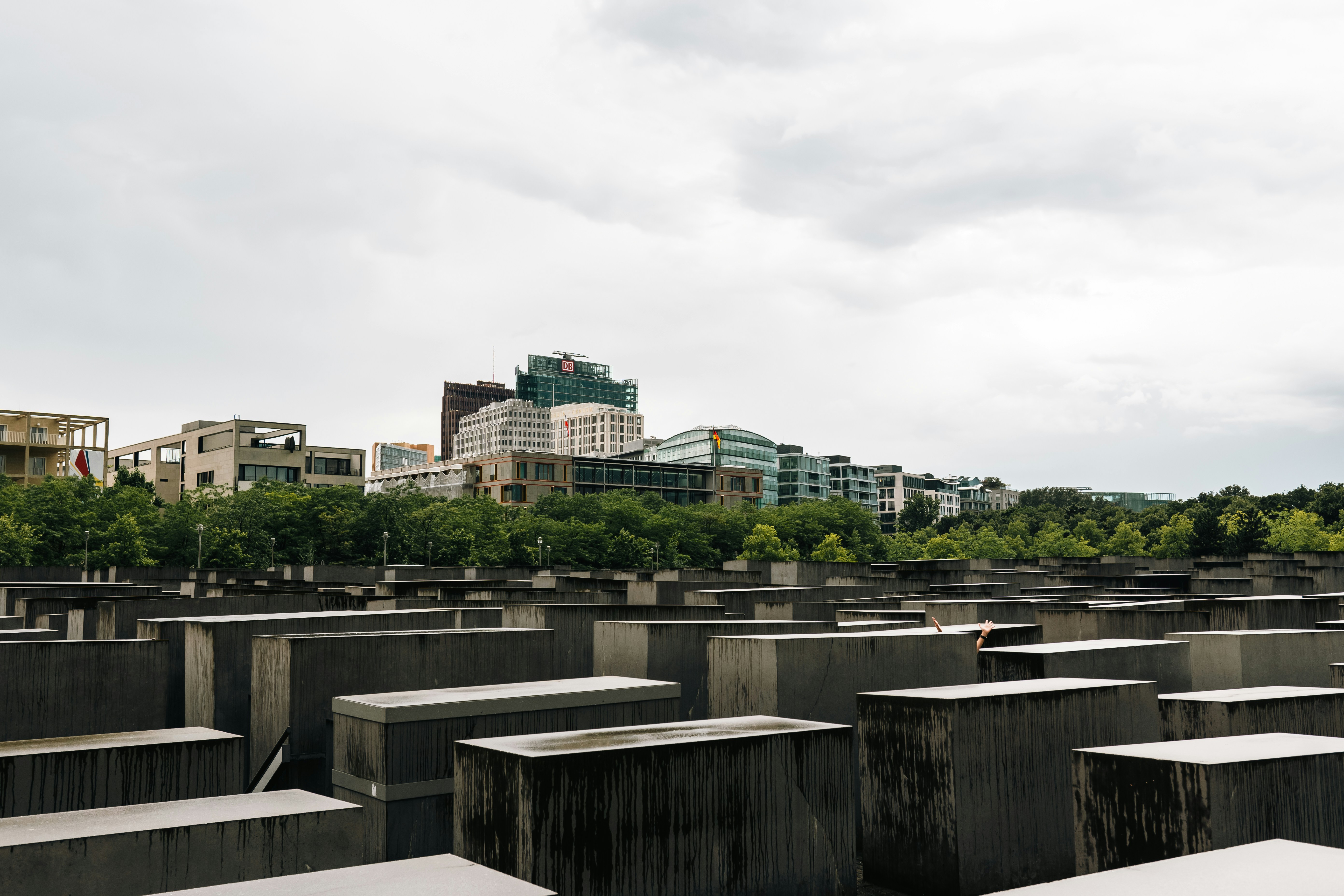 Il memoriale per gli ebrei assassinati d'Europa.