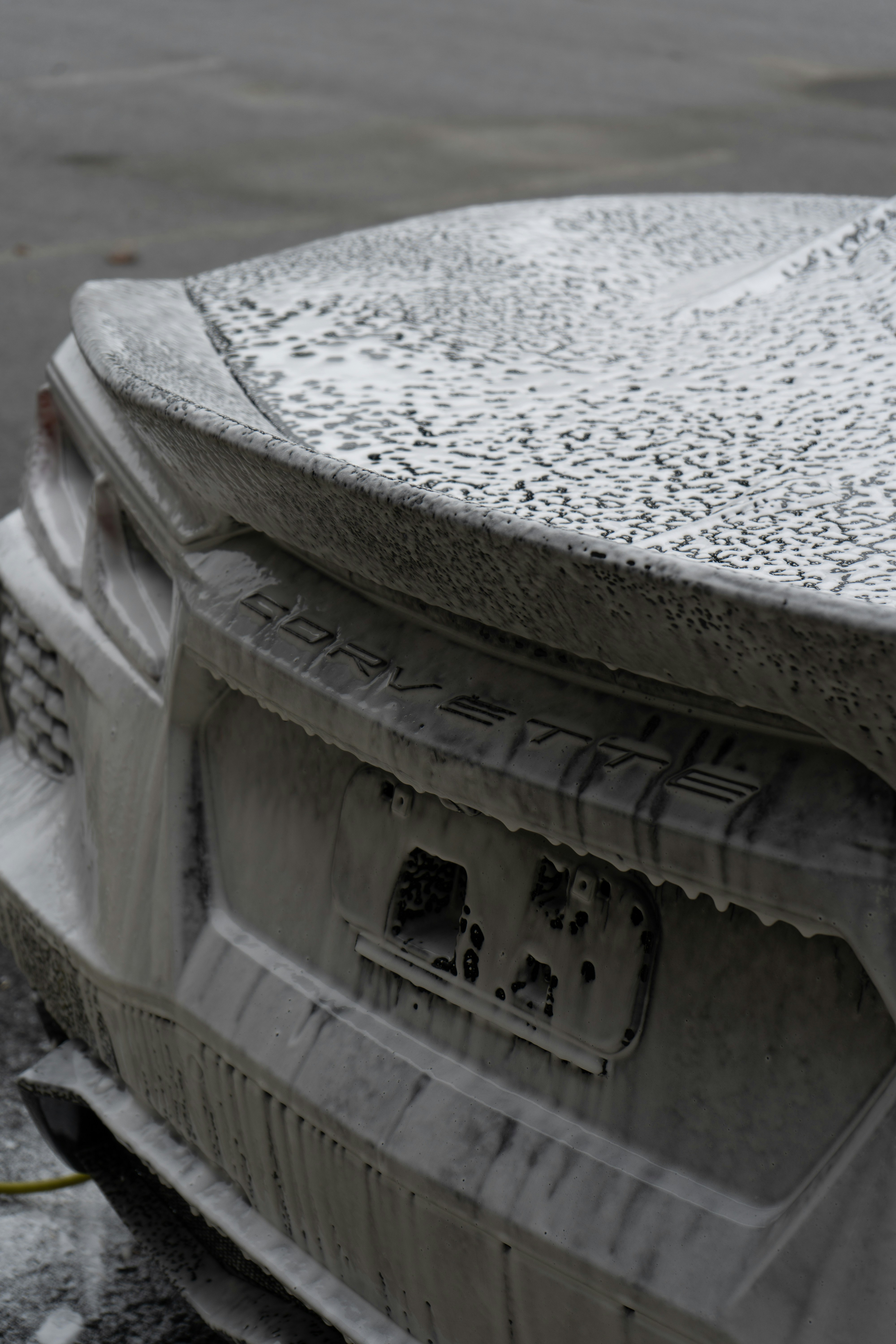 washing car top to bottom