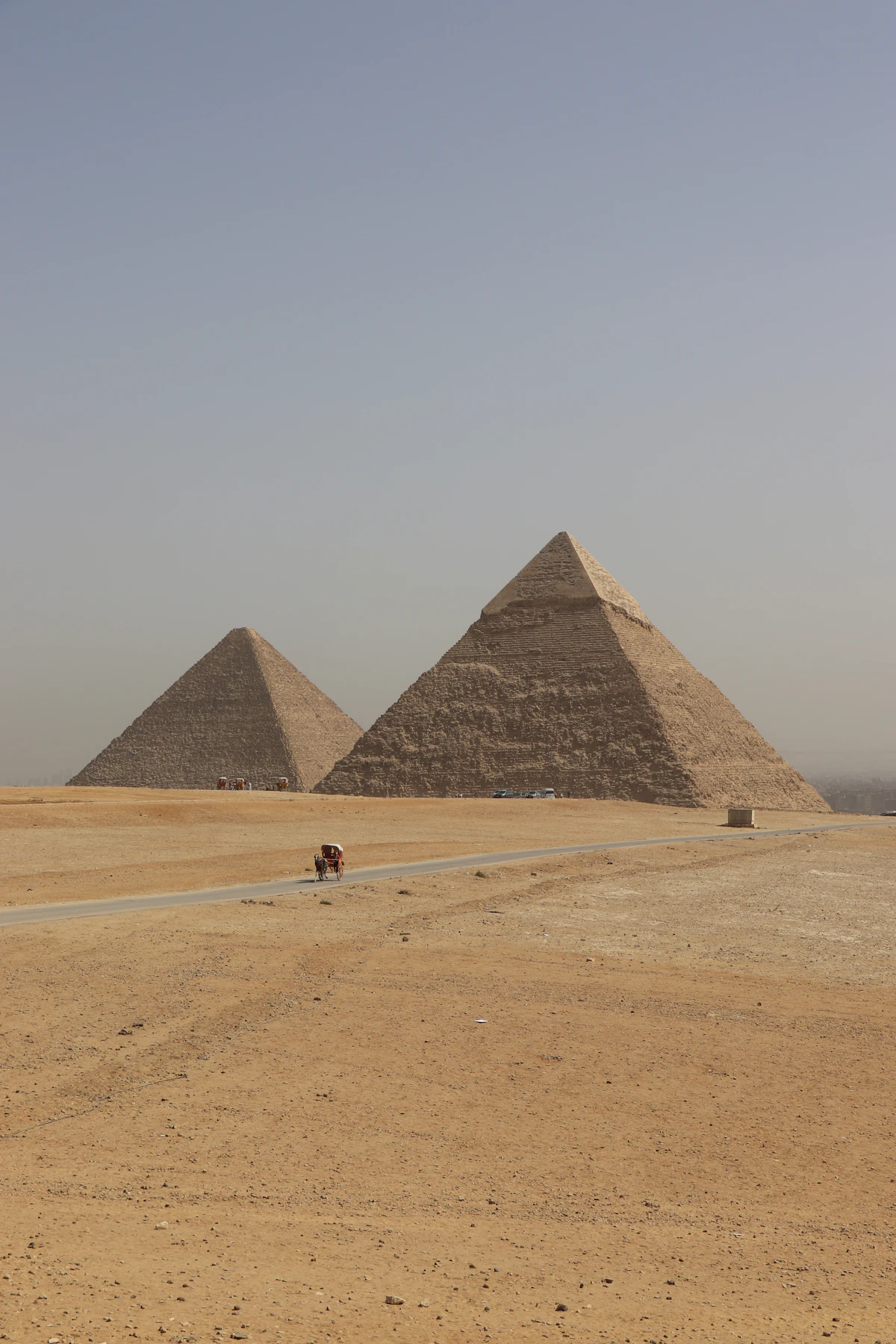 Where are the pyramids in Egypt?