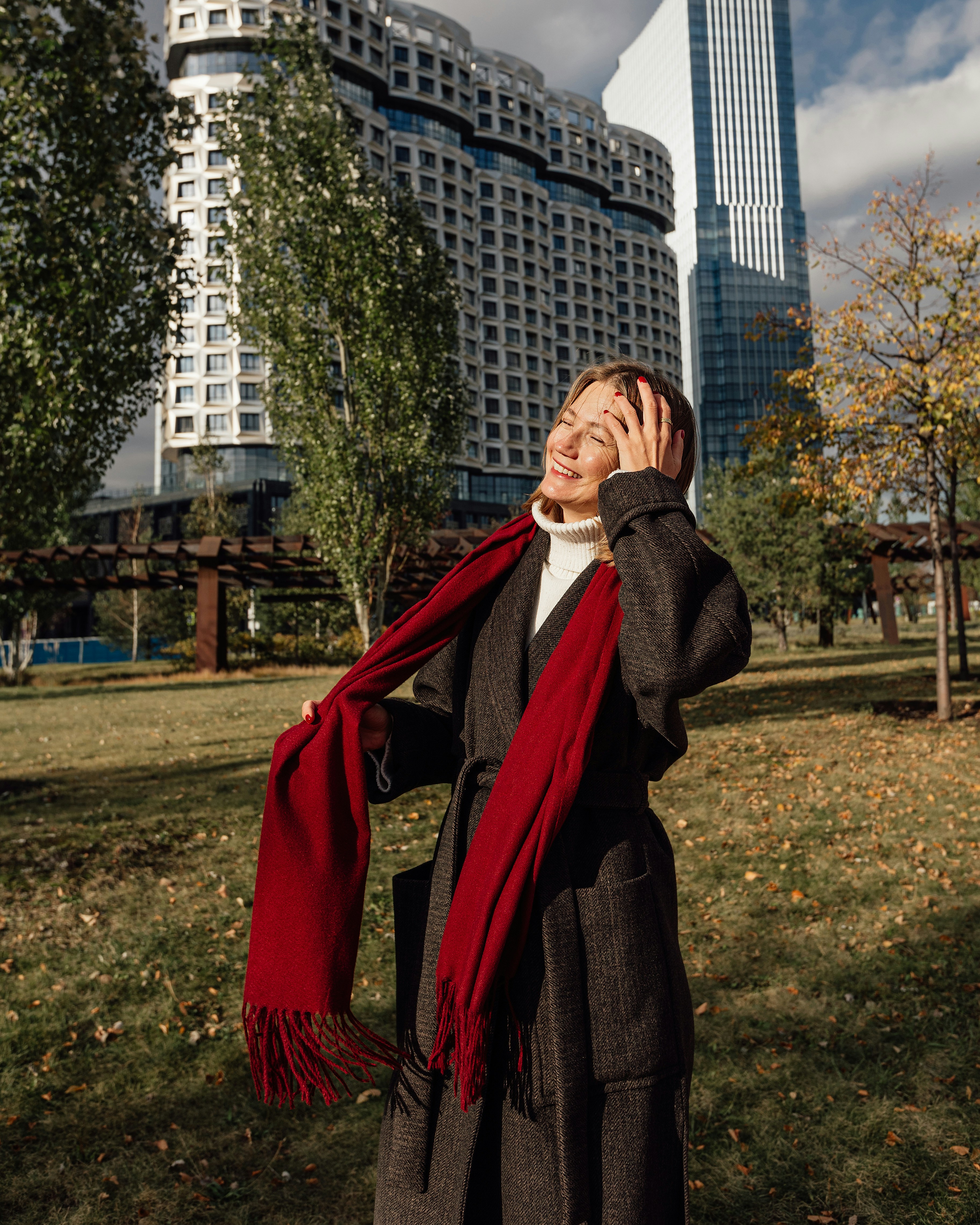 Oversized Cashmere Scarf