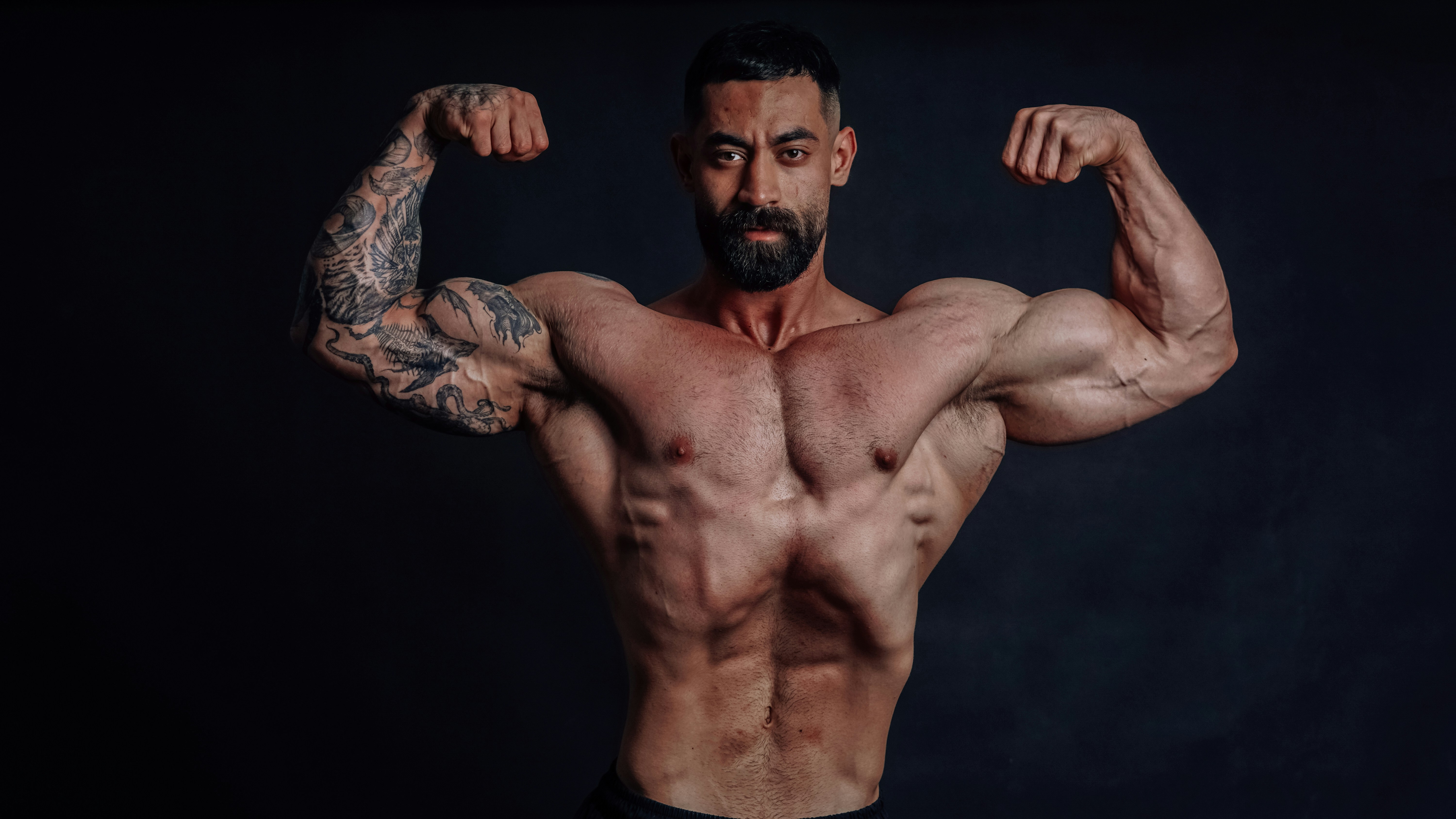 Fitness coach portrait